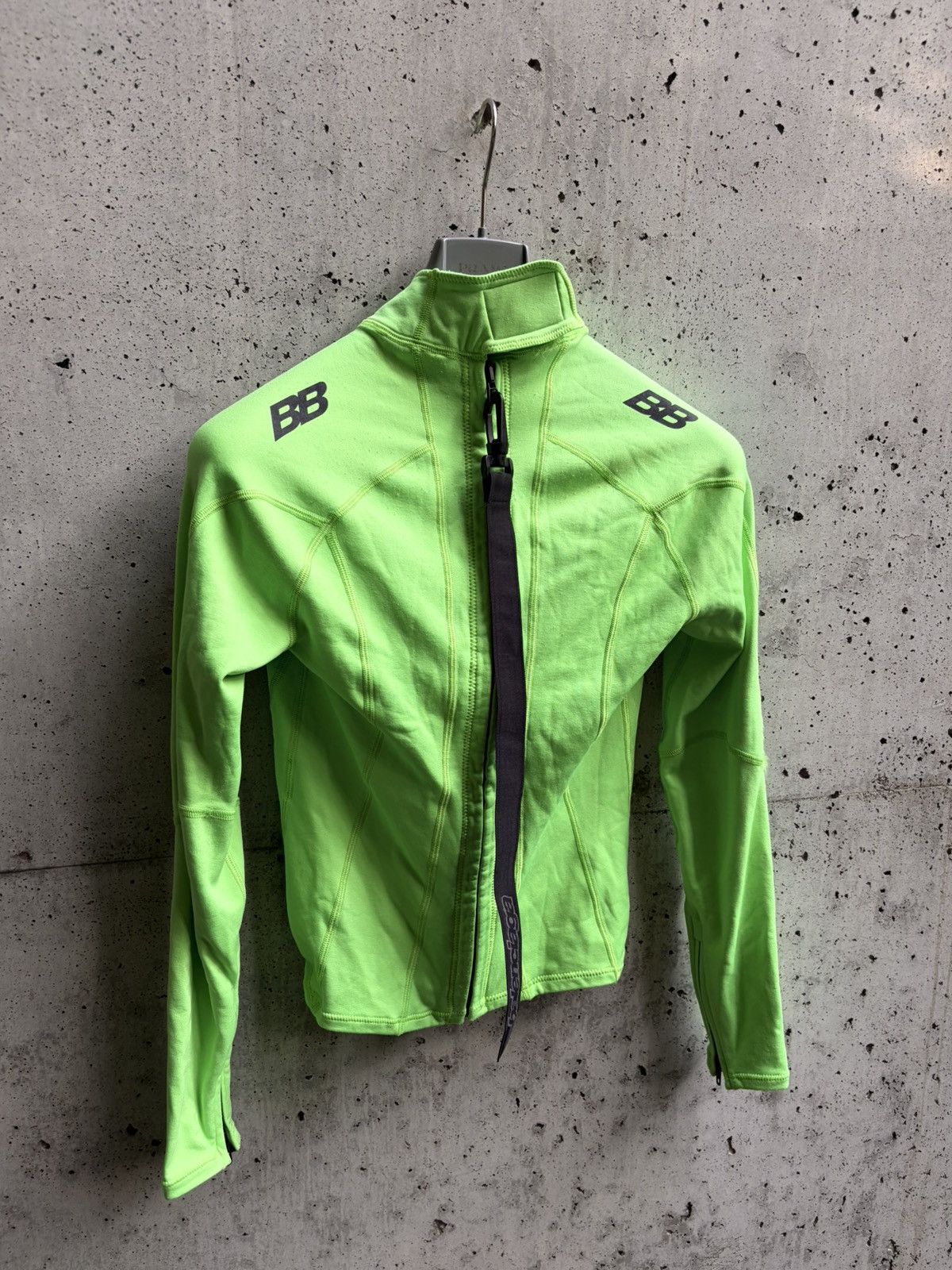 Balenciaga Sample 24 balenciaga demna neoprene zip sweater neongreen Size US S / EU 44-46 / 1 - 6 Thumbnail