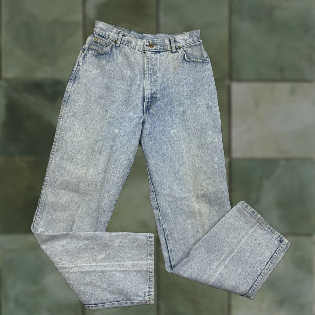 Vintage VINTAGE Chic Jeans Womens 16 Blue High Waist Mom Jeans USA Chic Regular Jeans 16 Womens Boyfriend? Size 38" / US 16 / IT 52 - 1 Thumbnail