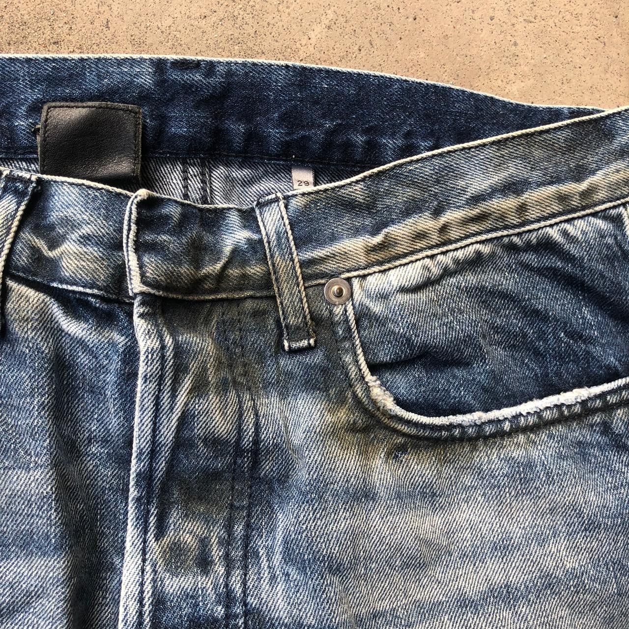 Dior Dior Strip Honeycomb distressed Jeans by Hedislimane Size US 29 - 9 Thumbnail