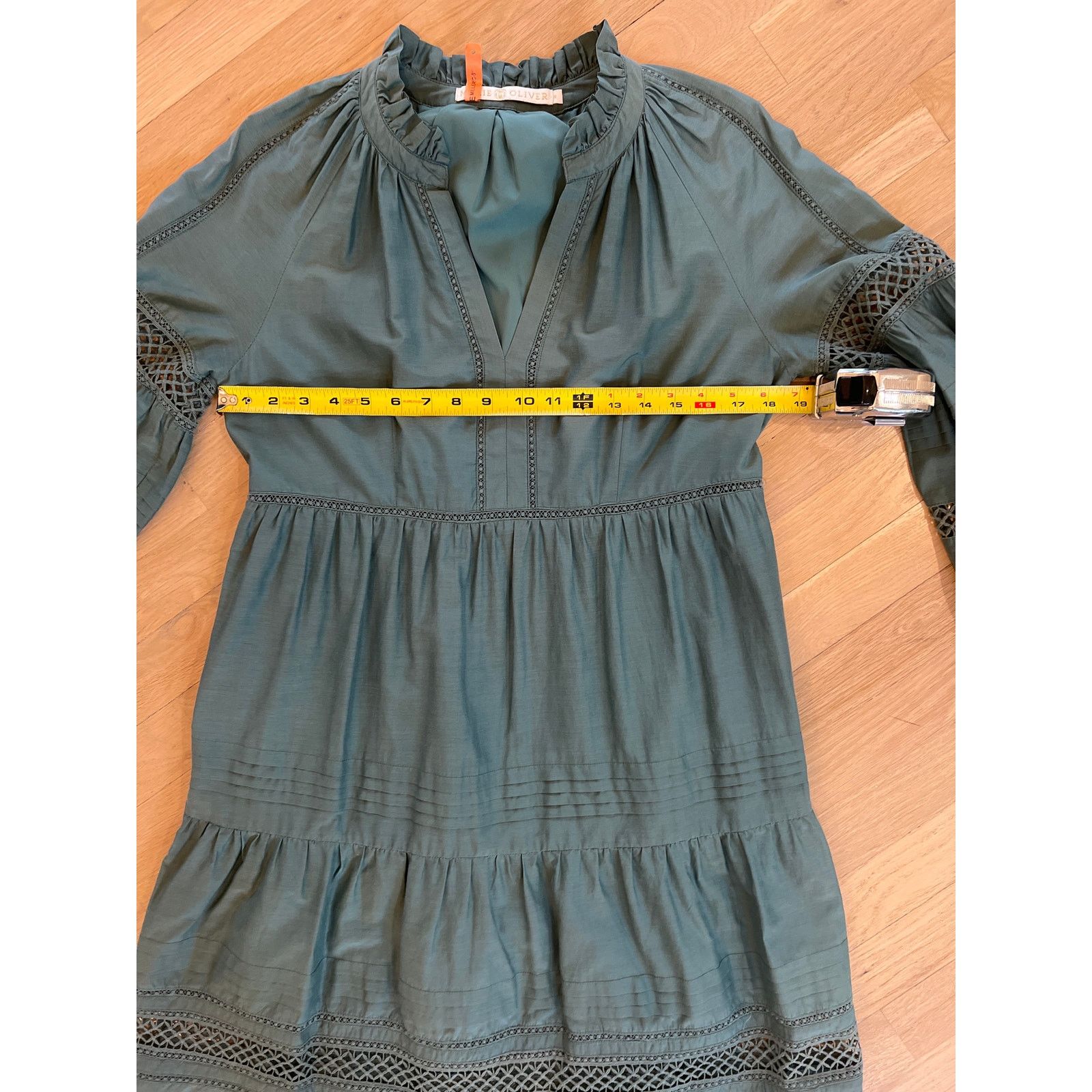 Marie Oliver Marie Oliver Sheridan dress in Sage (Sz S) Size S / US 4 / IT 40 - 5 Thumbnail