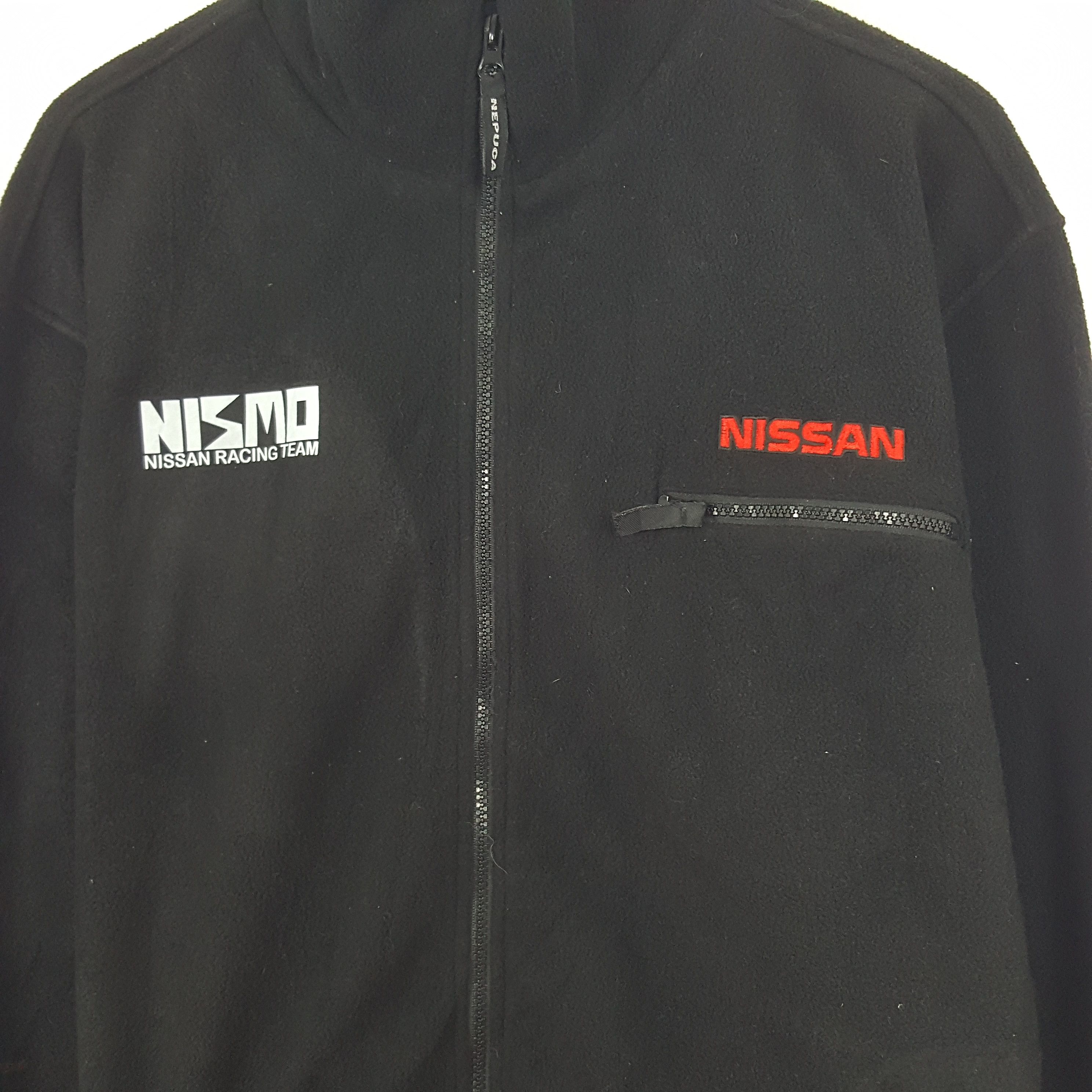 Japanese Brand × Vintage Vintage Nissan Racing Team Custom Art Sport Zipper Jacket Size US L / EU 52-54 / 3 - 4 Thumbnail