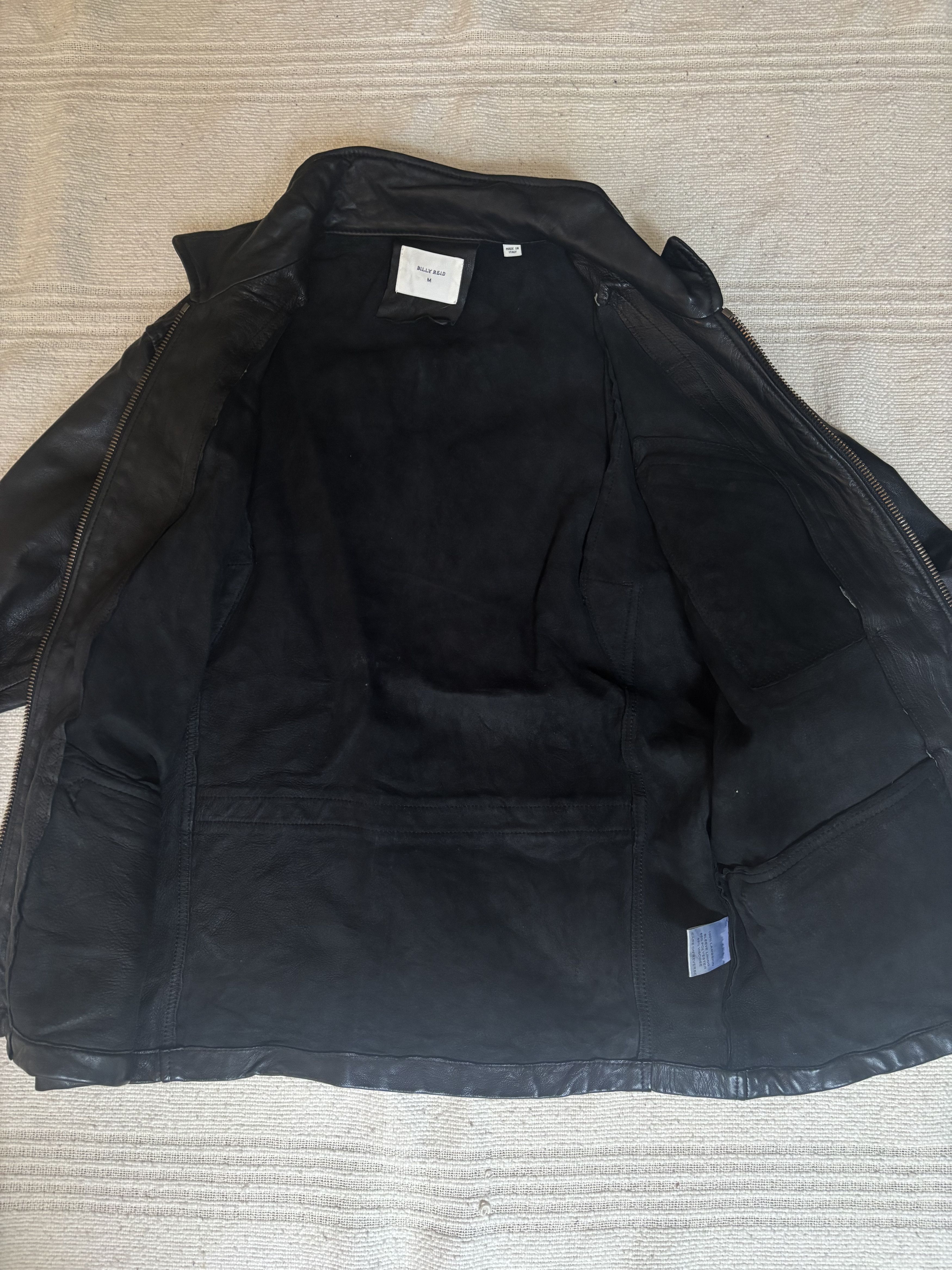 Billy Reid Lambskin Leather Jacket Size US M / EU 48-50 / 2 - 8 Thumbnail