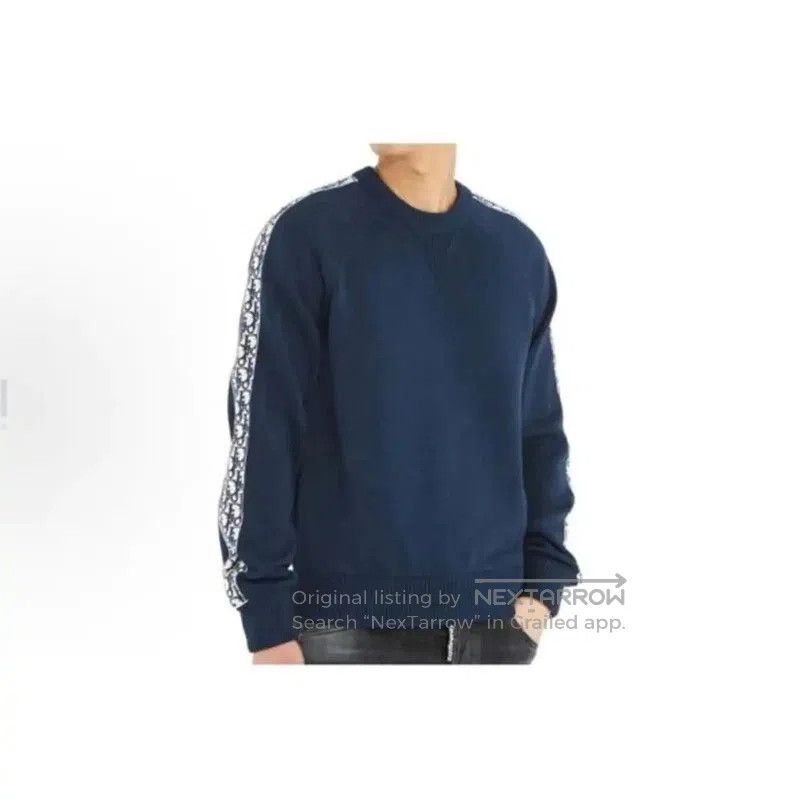 Dior Dior Men's Navy Cotton Pullover Sweater . Size US S / EU 44-46 / 1 - 6 Thumbnail