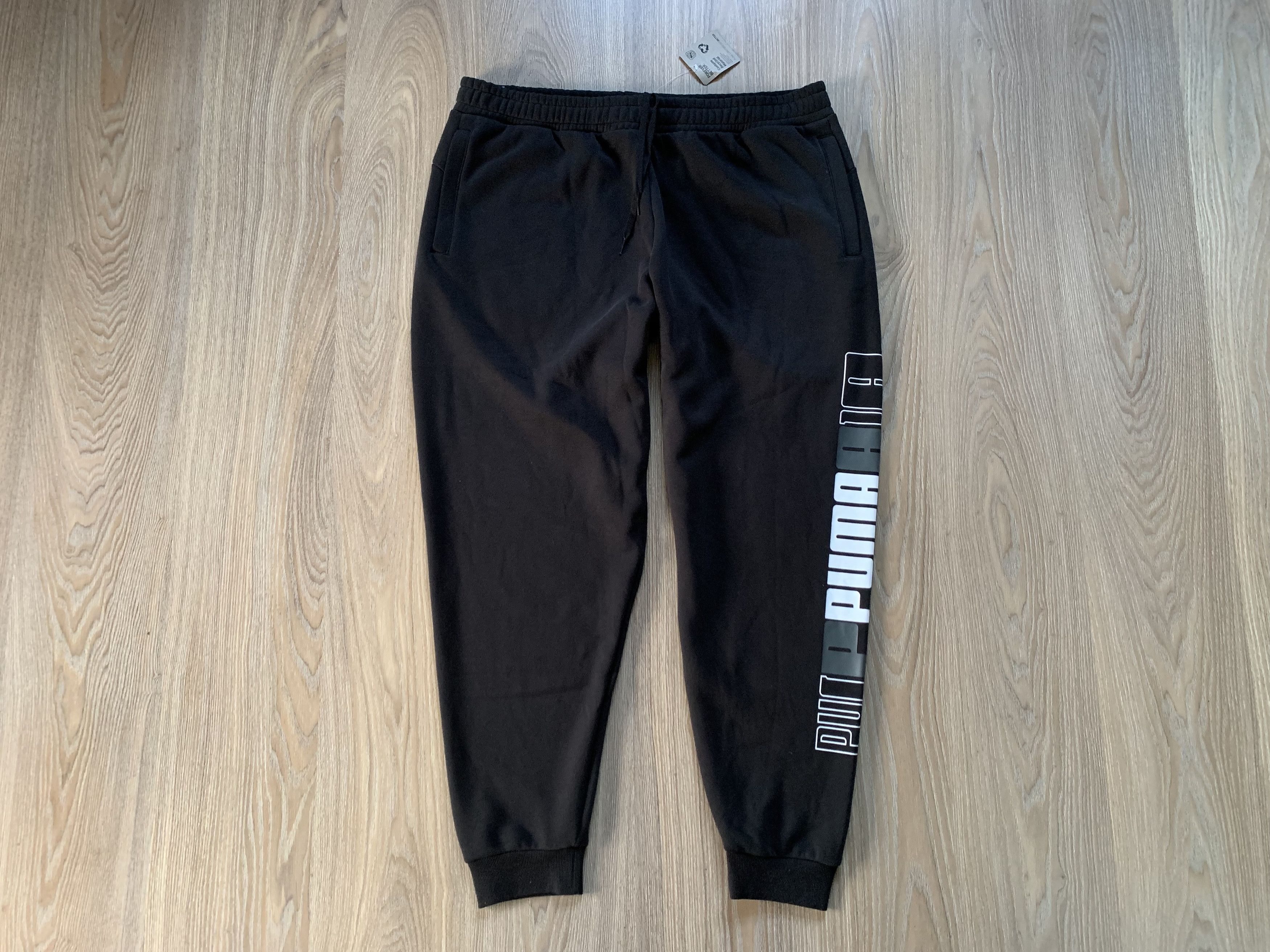 Puma Puma Mens Warm Cotton Printed Track Pants 2023 Size US 42 / EU 58 - 2 Thumbnail