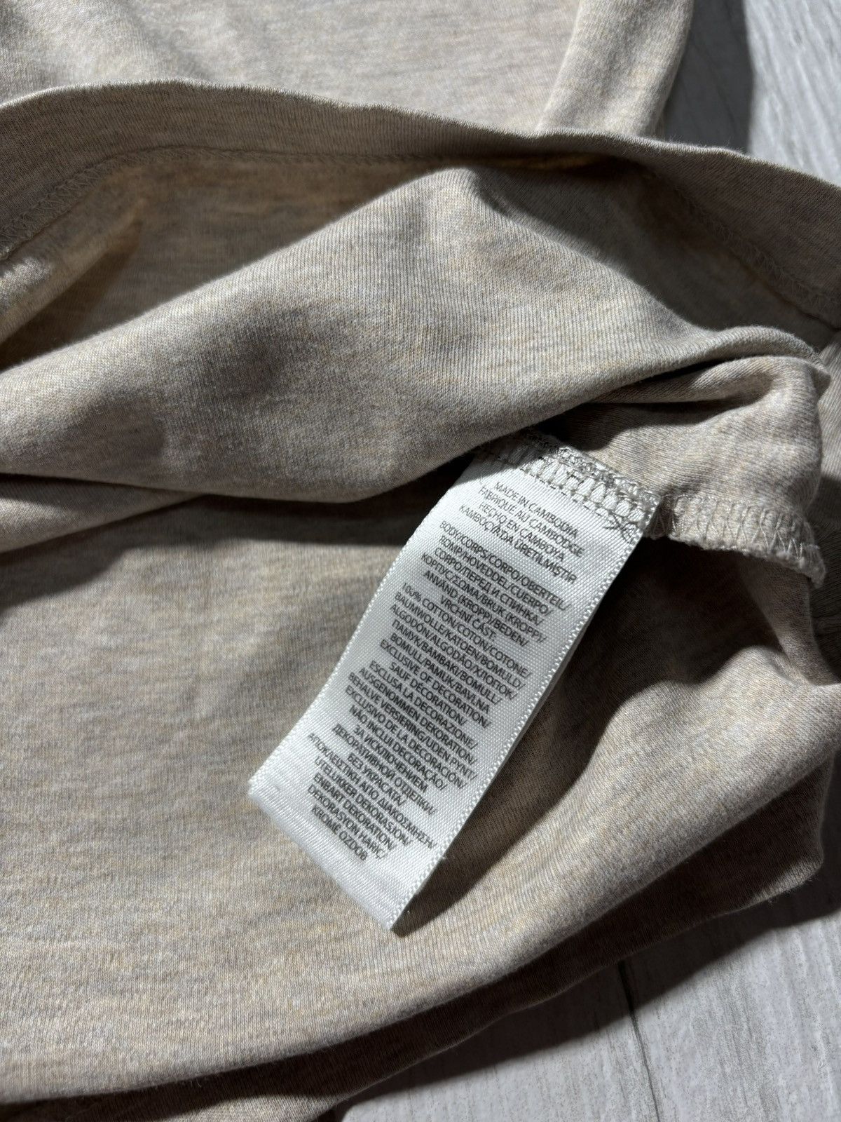 Polo Ralph Lauren Polo Ralph Lauren Polo Rugby Cream Long Sleeve Old Money Size US XL / EU 56 / 4 - 4 Thumbnail