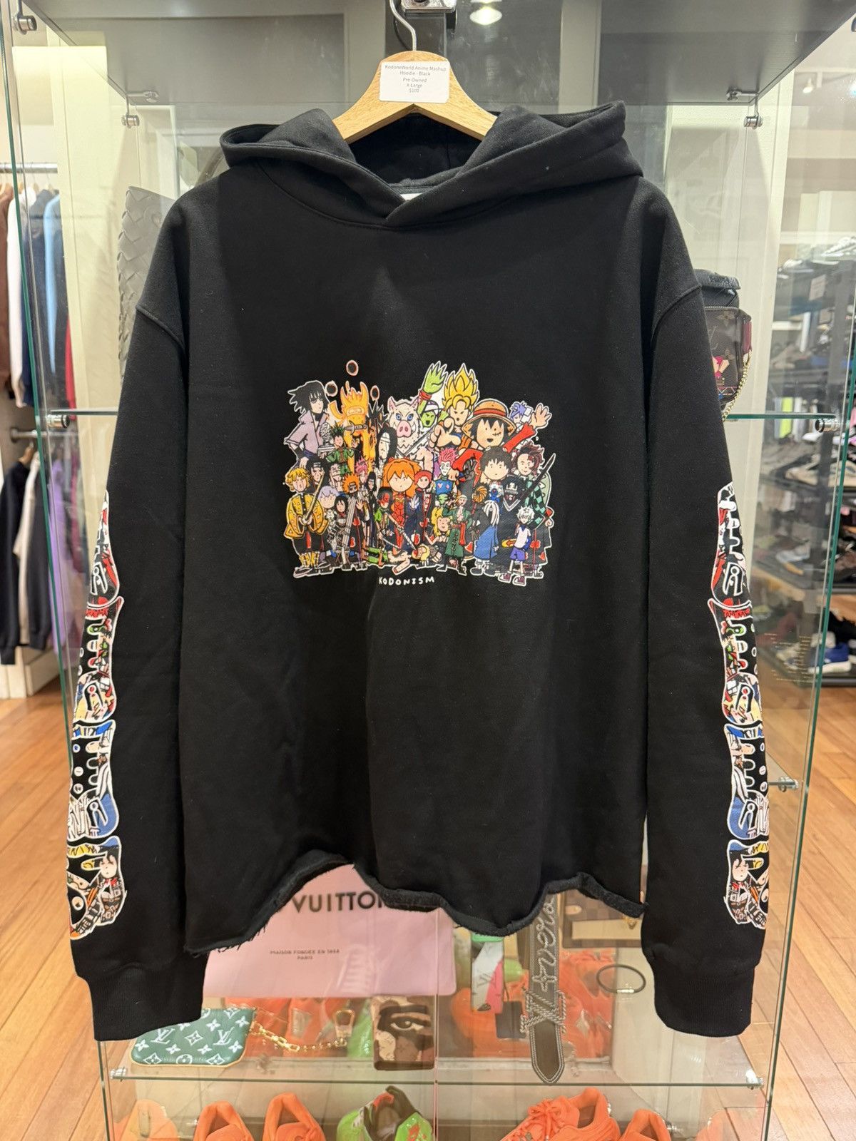 Kodone Kodone World Anime Mashup Hoodie Size US XL / EU 56 / 4 - 1 Thumbnail