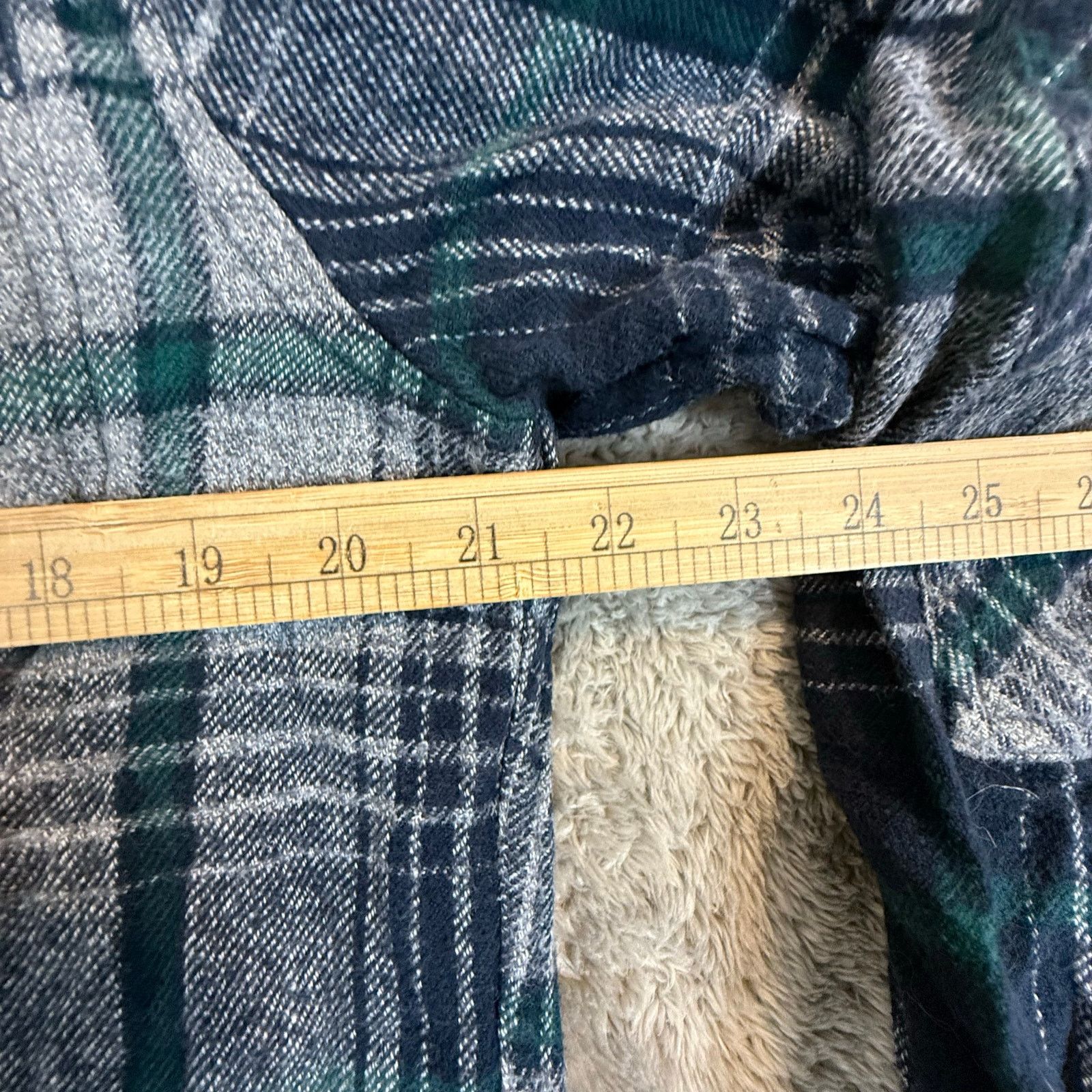 Woolrich Woolen Mills Woolrich Blue Green Shacket Button Down Plaid Shirt Men's M Size US M / EU 48-50 / 2 - 10 Thumbnail