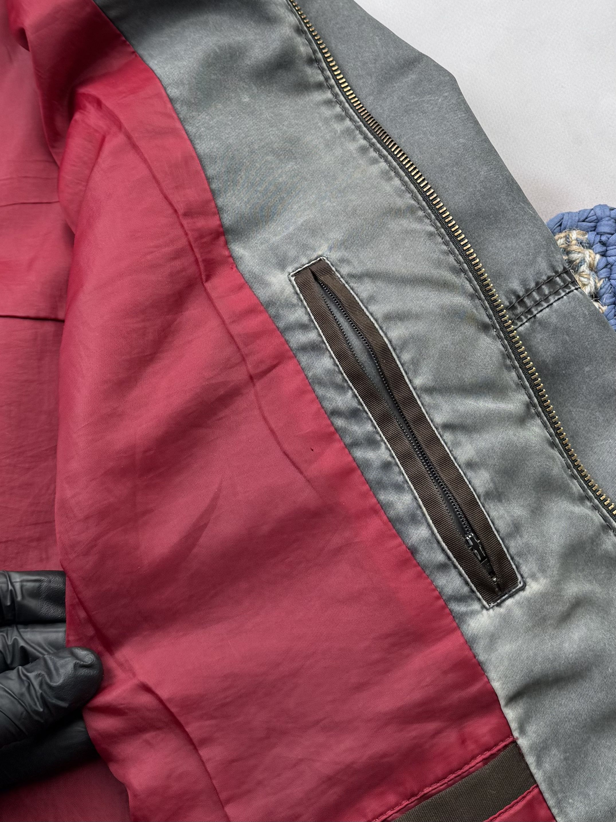 Japanese Brand Vintage Faded Garment Dyed Jacket Red Lining Size US XL / EU 56 / 4 - 9 Thumbnail