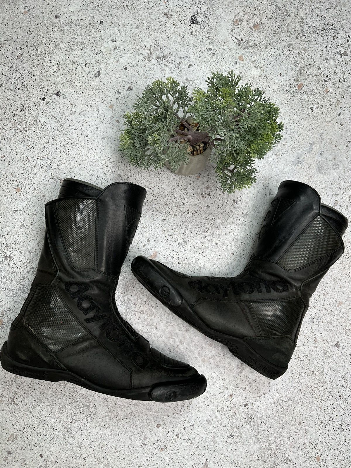 Daytona Leather/Gortex Motorcycle Boots 45 Daytona Road Star Gore-Tex Leather Standard Motorcycle Biker  main image 3