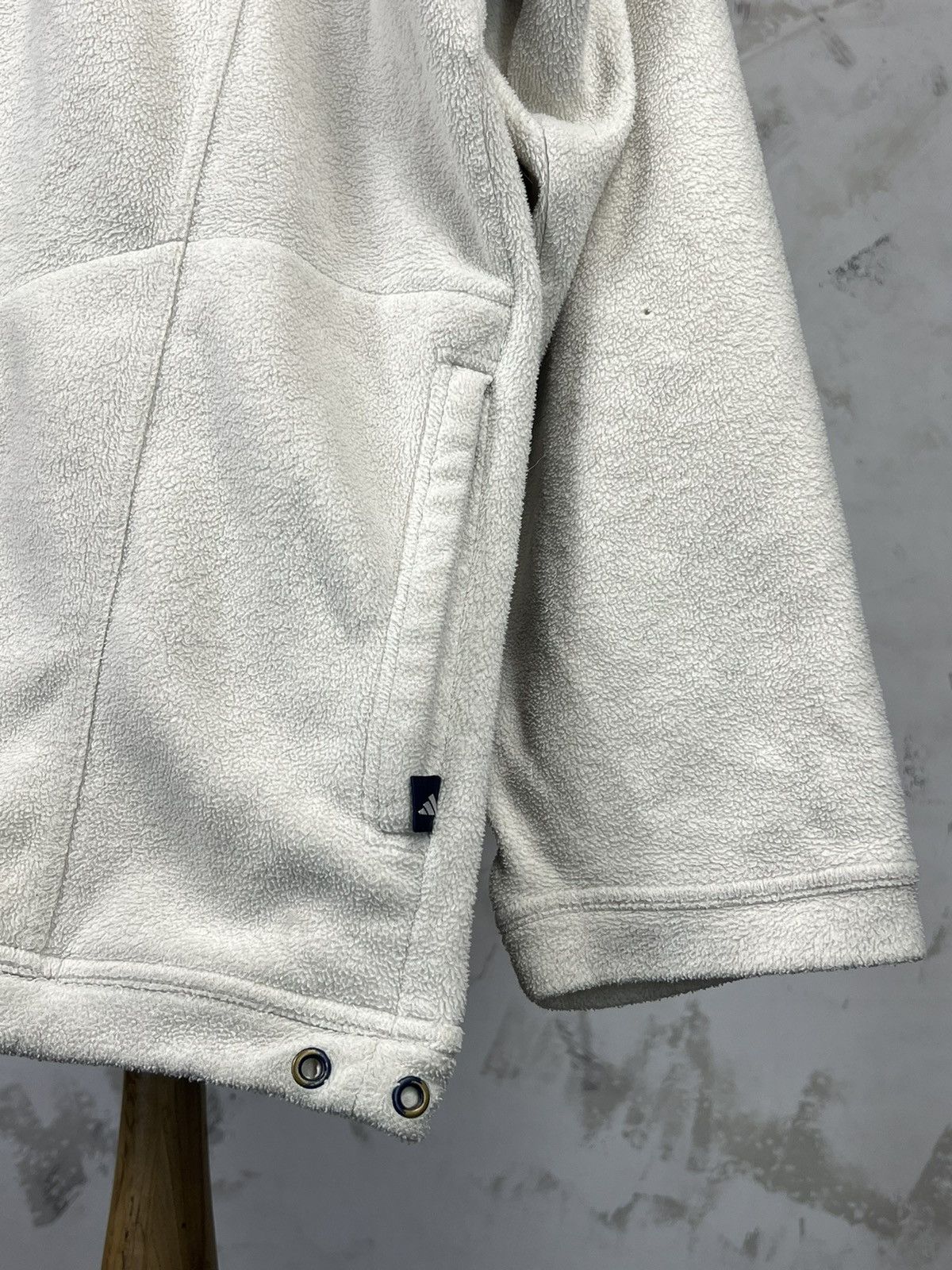 Adidas Vintage Adidas Fleece Half Zip Jacket Size L–XL Size US L / EU 52-54 / 3 - 8 Thumbnail