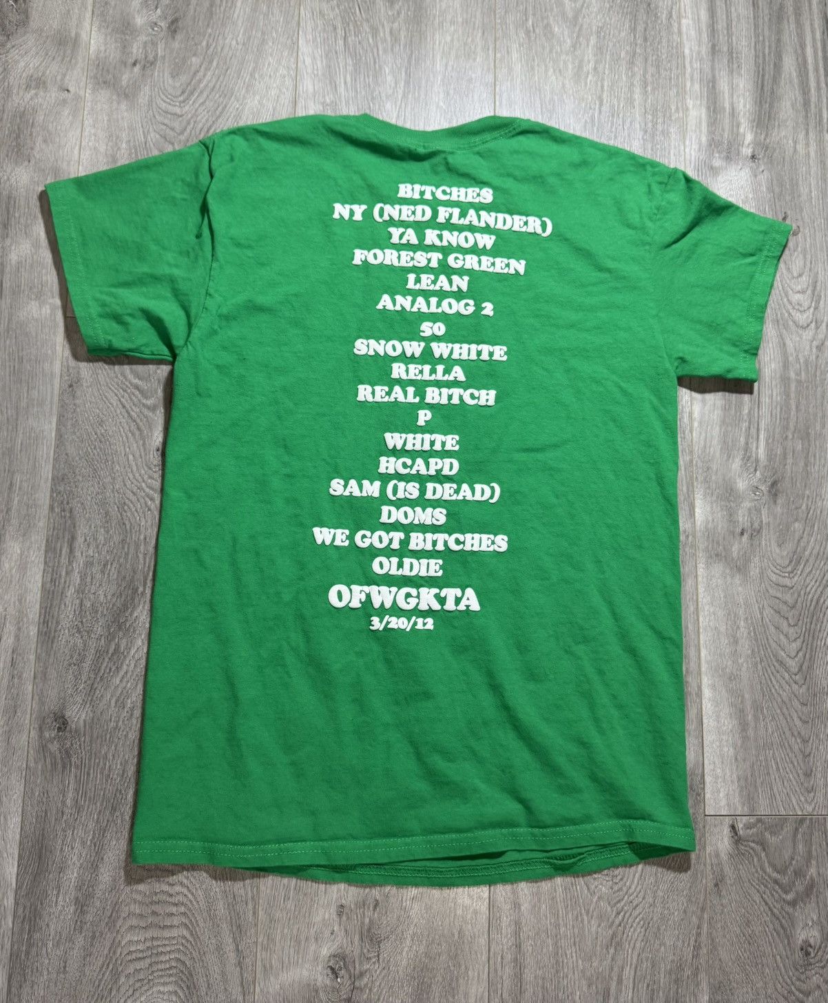 Odd Future × Tyler The Creator Vintage 2012 Odd Future Vol 2 Track List Center Logo Size US M / EU 48-50 / 2 - 2 Thumbnail