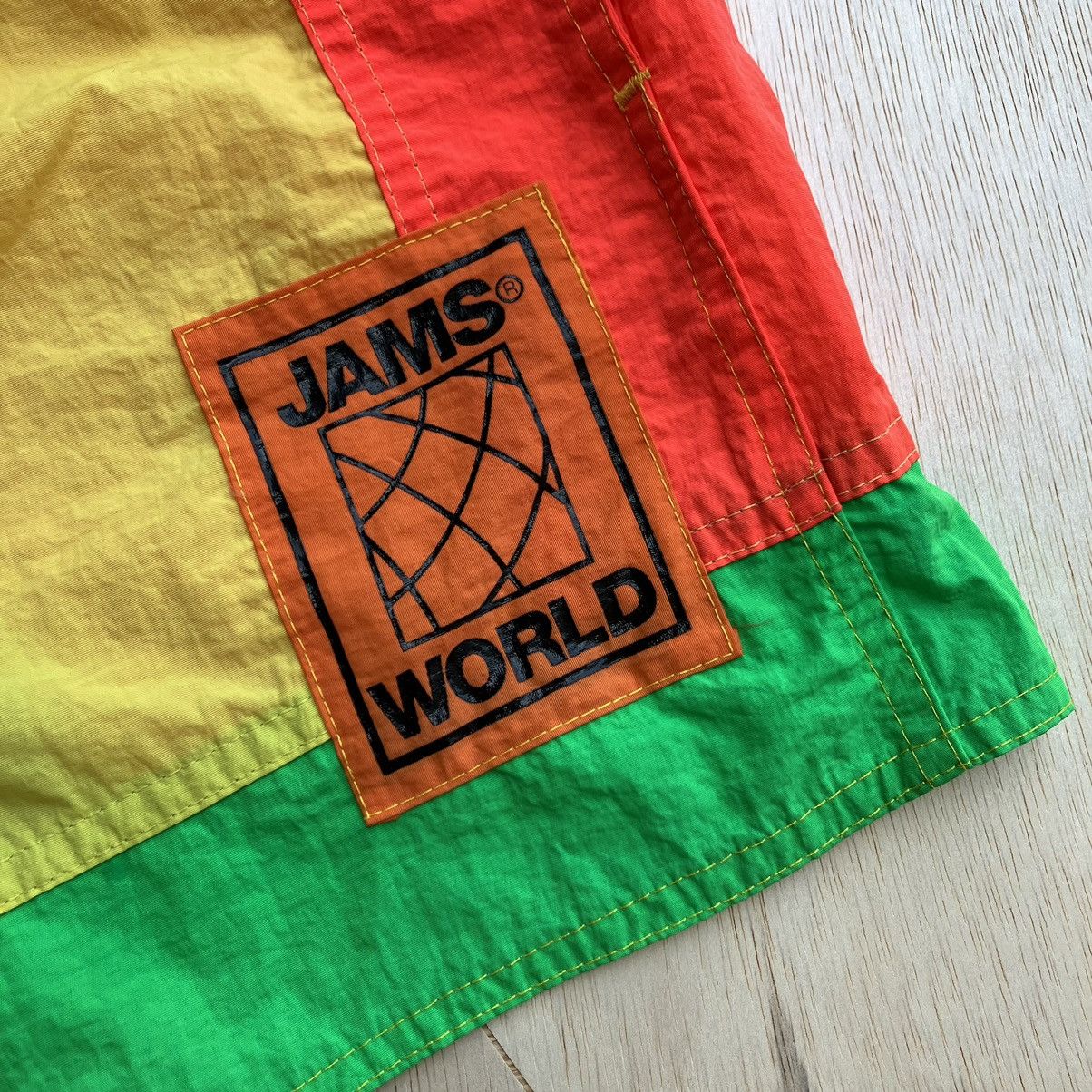 Jams World × Polo Ralph Lauren JAMS WORD COLORBLOCK SHORT BEACHWEAR Size US 40 / EU 56 - 2 Thumbnail