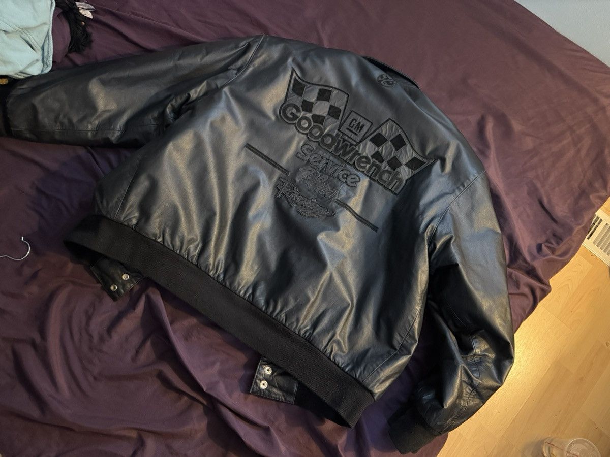 NASCAR Dale Earnhardt 3 nascar leather bomber jacket size large Size US L / EU 52-54 / 3 - 6 Thumbnail
