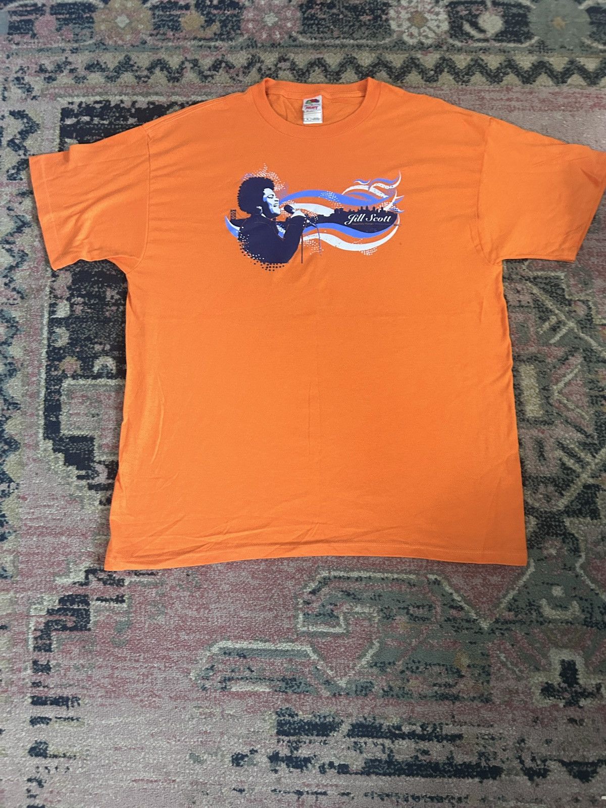Vintage Vintage 2004 Jill Scott Beautifully Human Tour Shirt XL Size US XL / EU 56 / 4 - 1 Thumbnail