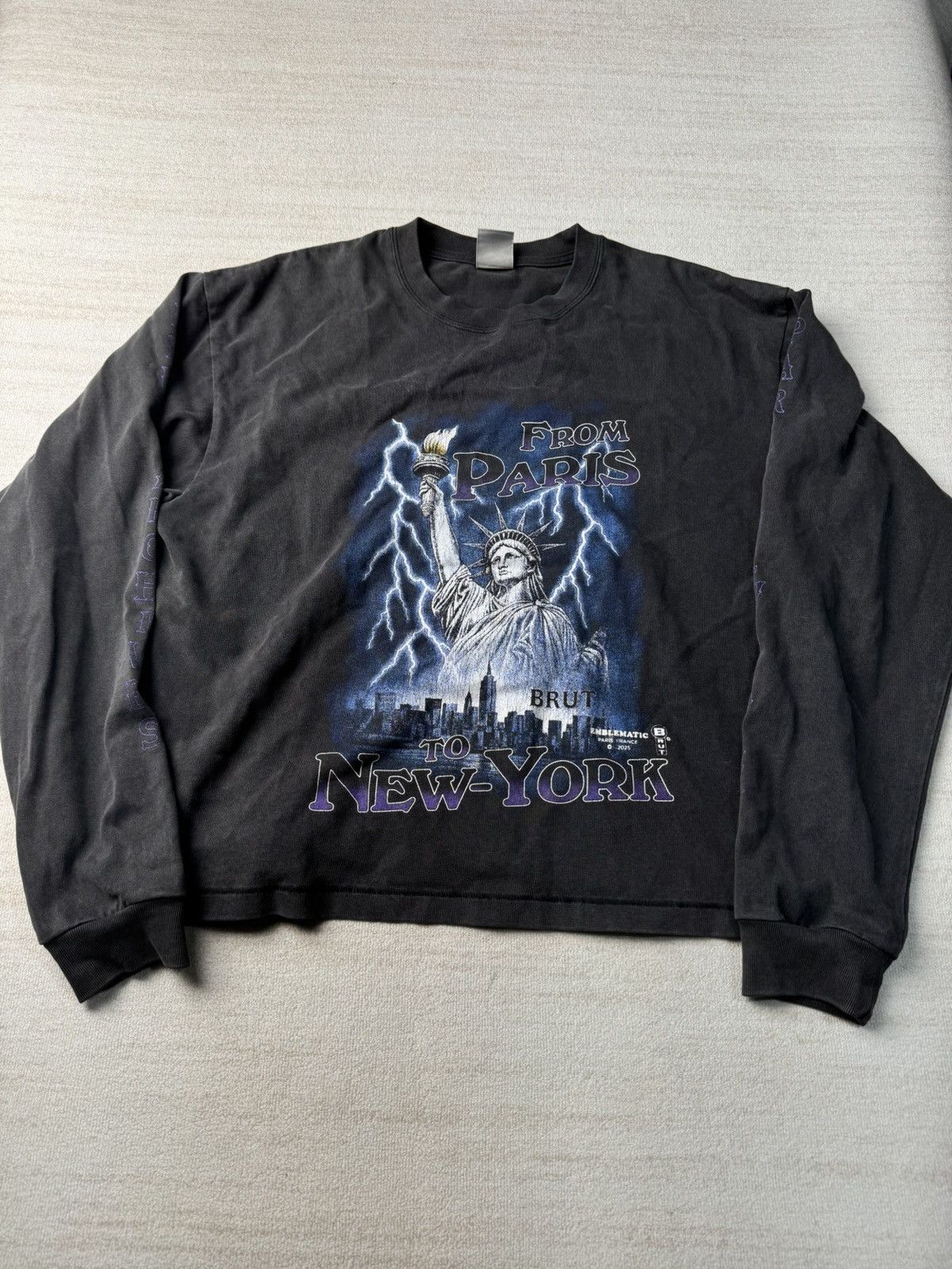 BRUT Archive From Paris to NYC tee Size US M / EU 48-50 / 2 - 1 Thumbnail
