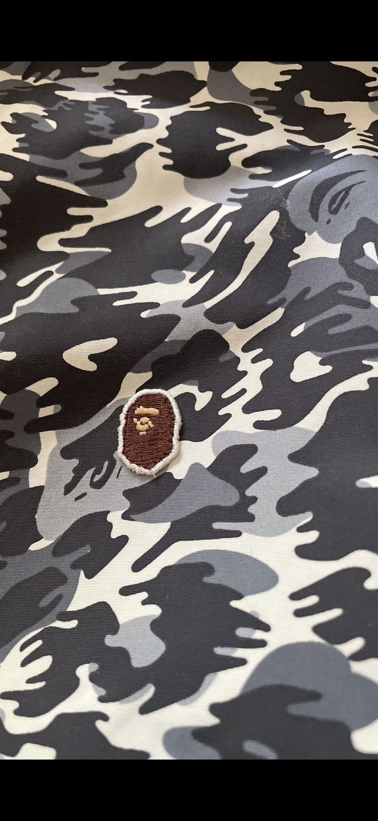 Bape Bape Snow camo windbreaker Size US L / EU 52-54 / 3 - 3 Thumbnail