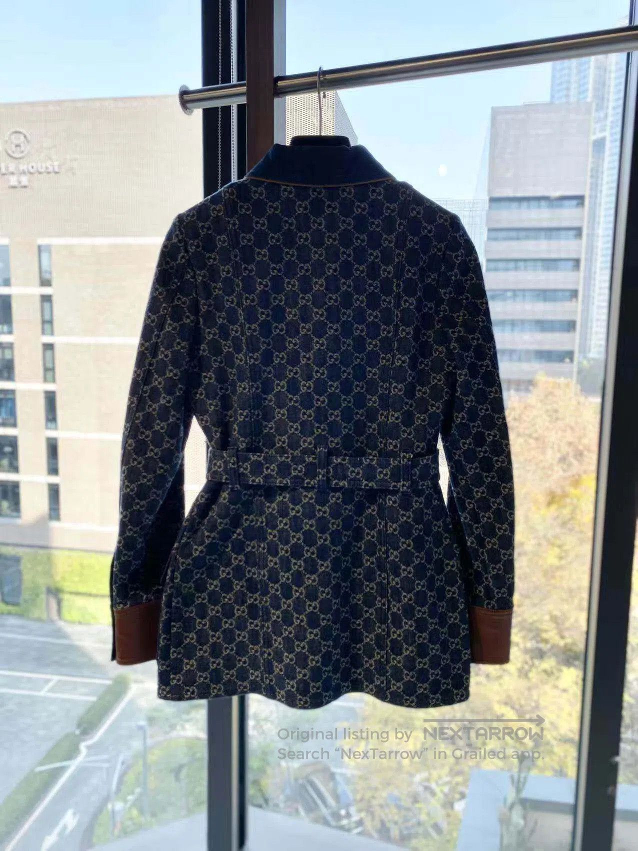 Gucci Guicci The old flower is full of printed belt coats| Size XXS / US 00 / IT 34 - 3 Thumbnail