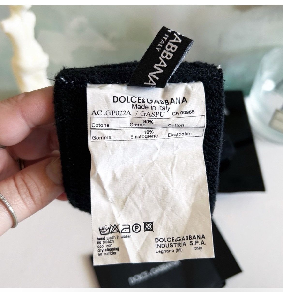 Dolce & Gabbana Authentic Dolce & Gabbana RARE Wrist / Gym / Sweat Bands Size ONE SIZE - 11 Thumbnail