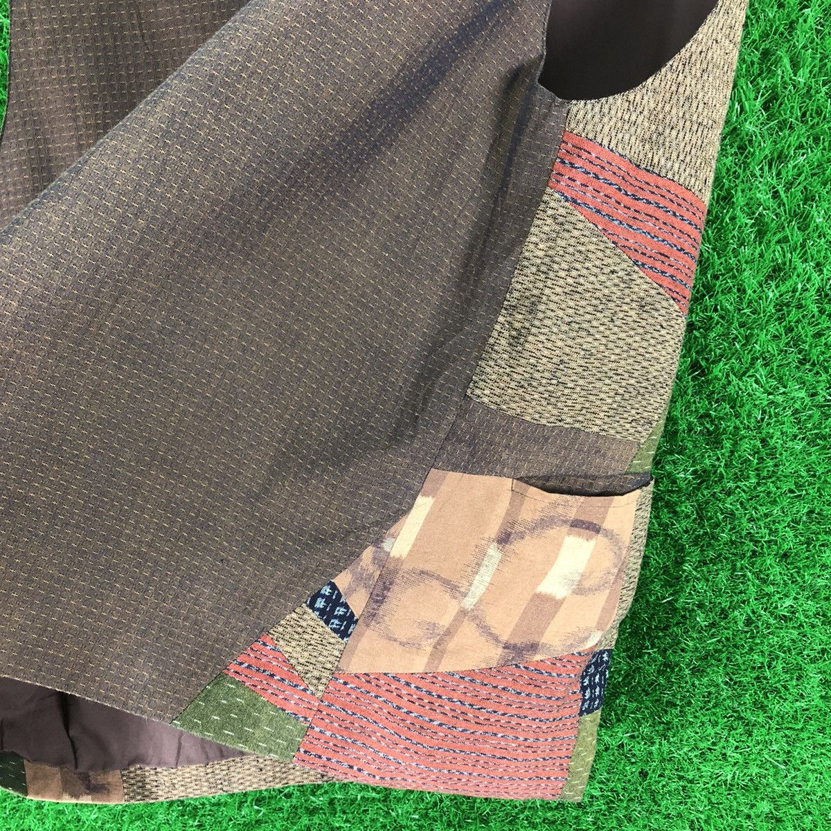 Japanese Brand × Vintage Vintage 80's Vest Patchwork Kapital Style by Giemon Size US M / EU 48-50 / 2 - 9 Thumbnail