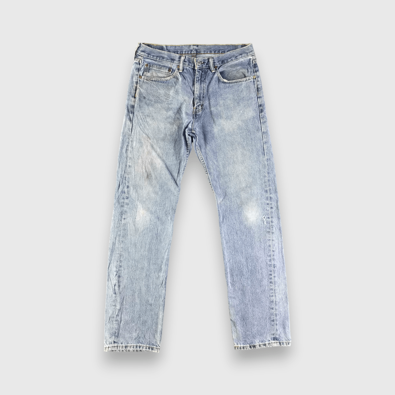 Levi's Vintage Blue Wash Levis 505 Jeans-J3039 Size US 35 - 1 Thumbnail