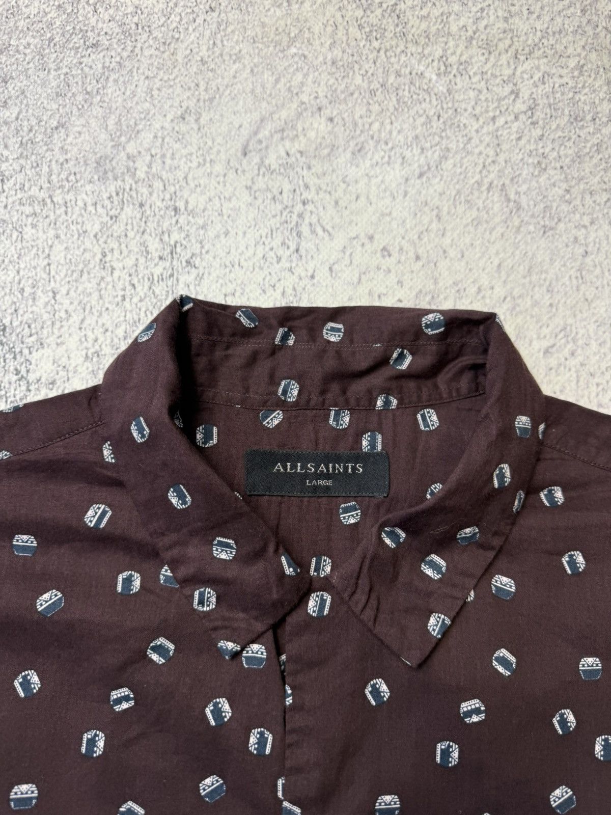 Allsaints Vintage Allsaints Y2K Hawaii Shirt Size US L / EU 52-54 / 3 - 11 Thumbnail