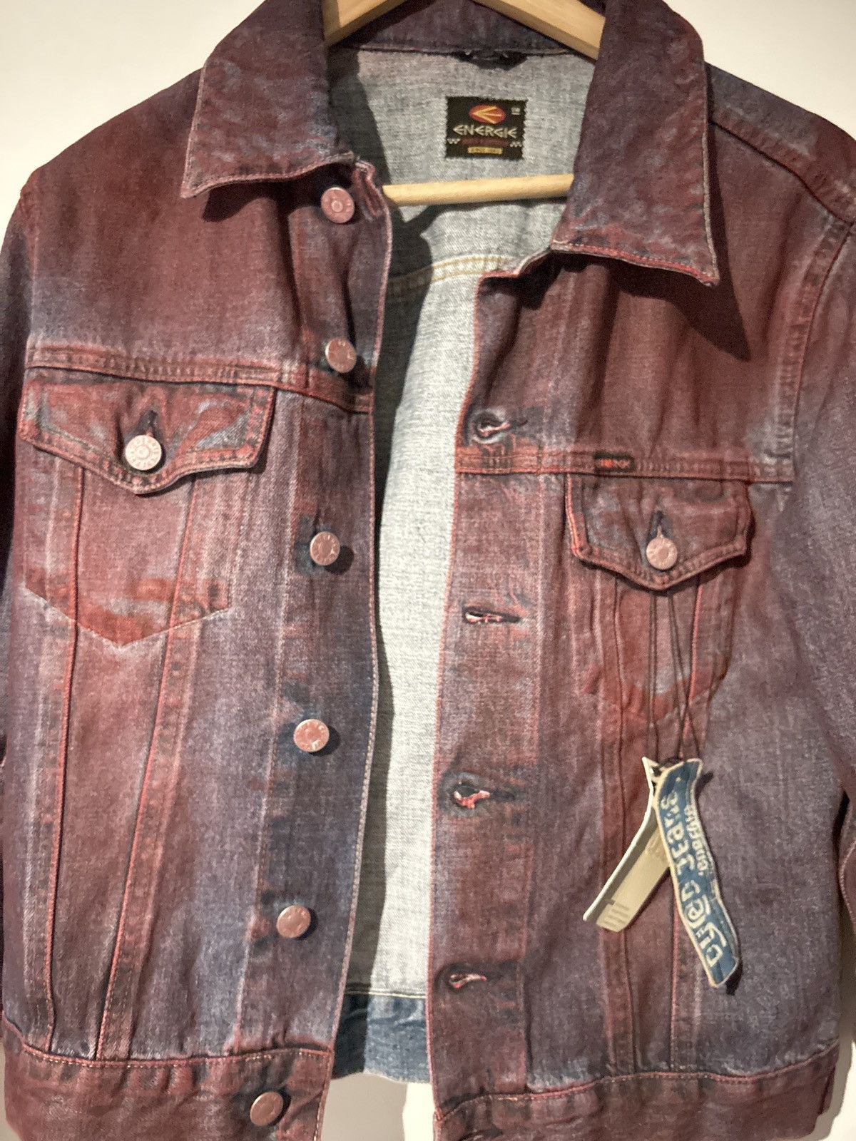 Hysteric Glamour × If Six Was Nine × Le Grande Bleu (L.G.B.) VINTAGE 80’s DENIM JACKET Size US S / EU 44-46 / 1 - 3 Thumbnail