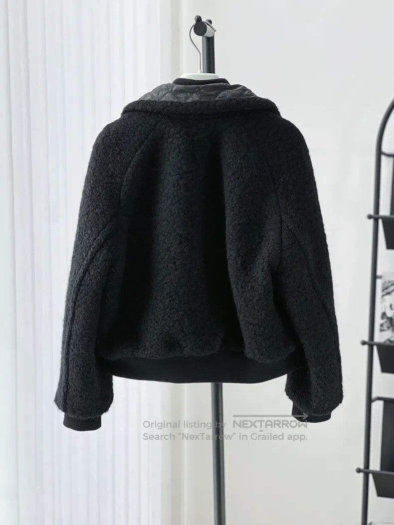 Hermes Hermes Classic Black Sheepskin Fleece Lined Leather Jacket Size XS / US 0-2 / IT 36-38 - 2 Thumbnail
