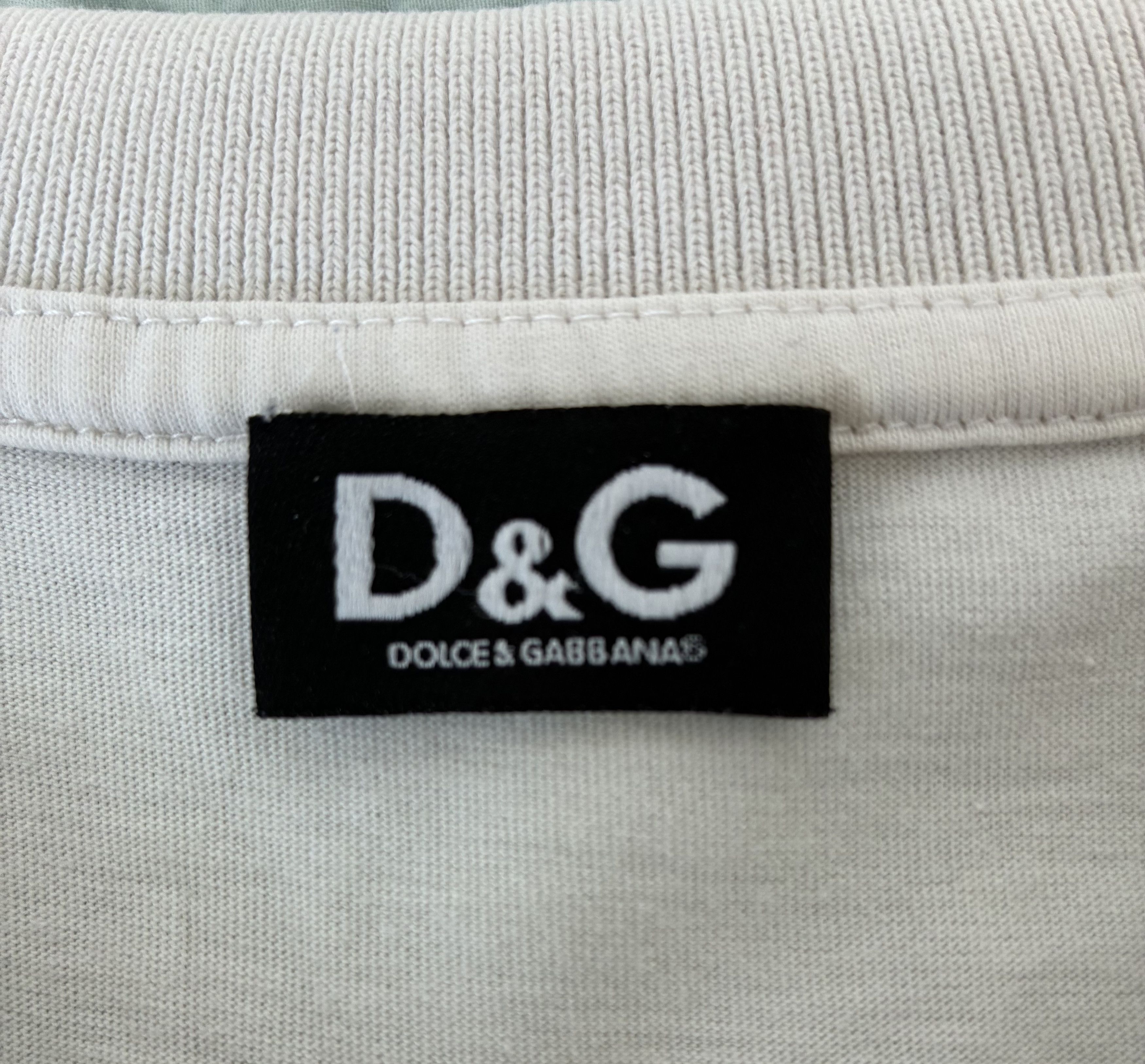 Dolce & Gabbana Dolce & Gabbana Y2K Vintage Argyle Polo Size XL / US 12-14 / IT 48-50 - 5 Thumbnail