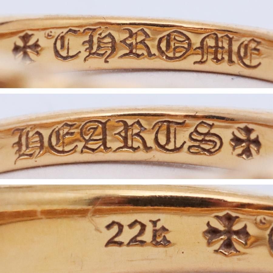 Chrome Hearts US5.5 Chrome Hearts PAVE DIAMOND 22K GOLD FLORAL CROSS RING Size ONE SIZE - 9 Thumbnail
