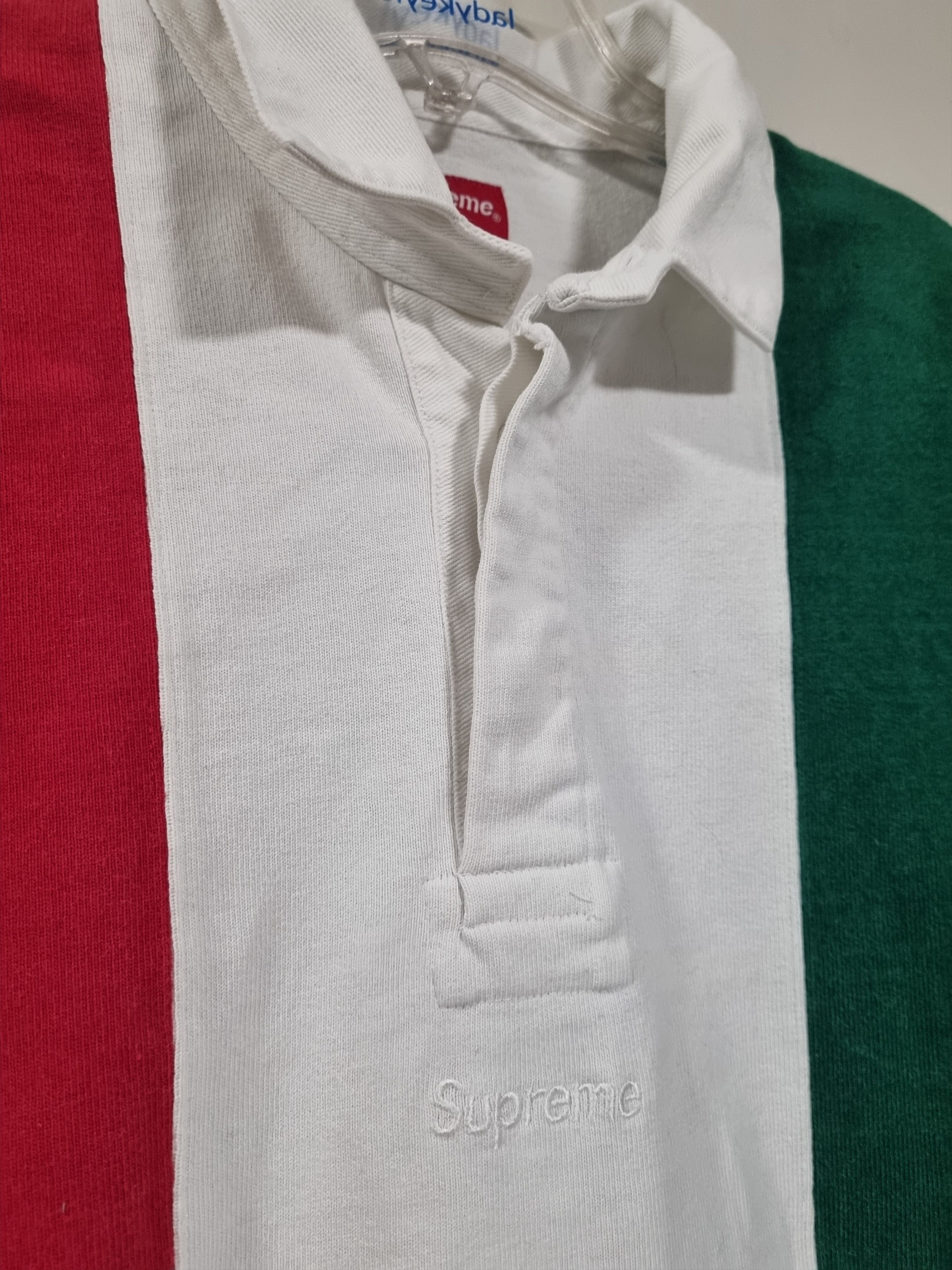 Supreme Supreme split rugby polo italy fw16 Size US M / EU 48-50 / 2 - 4 Thumbnail