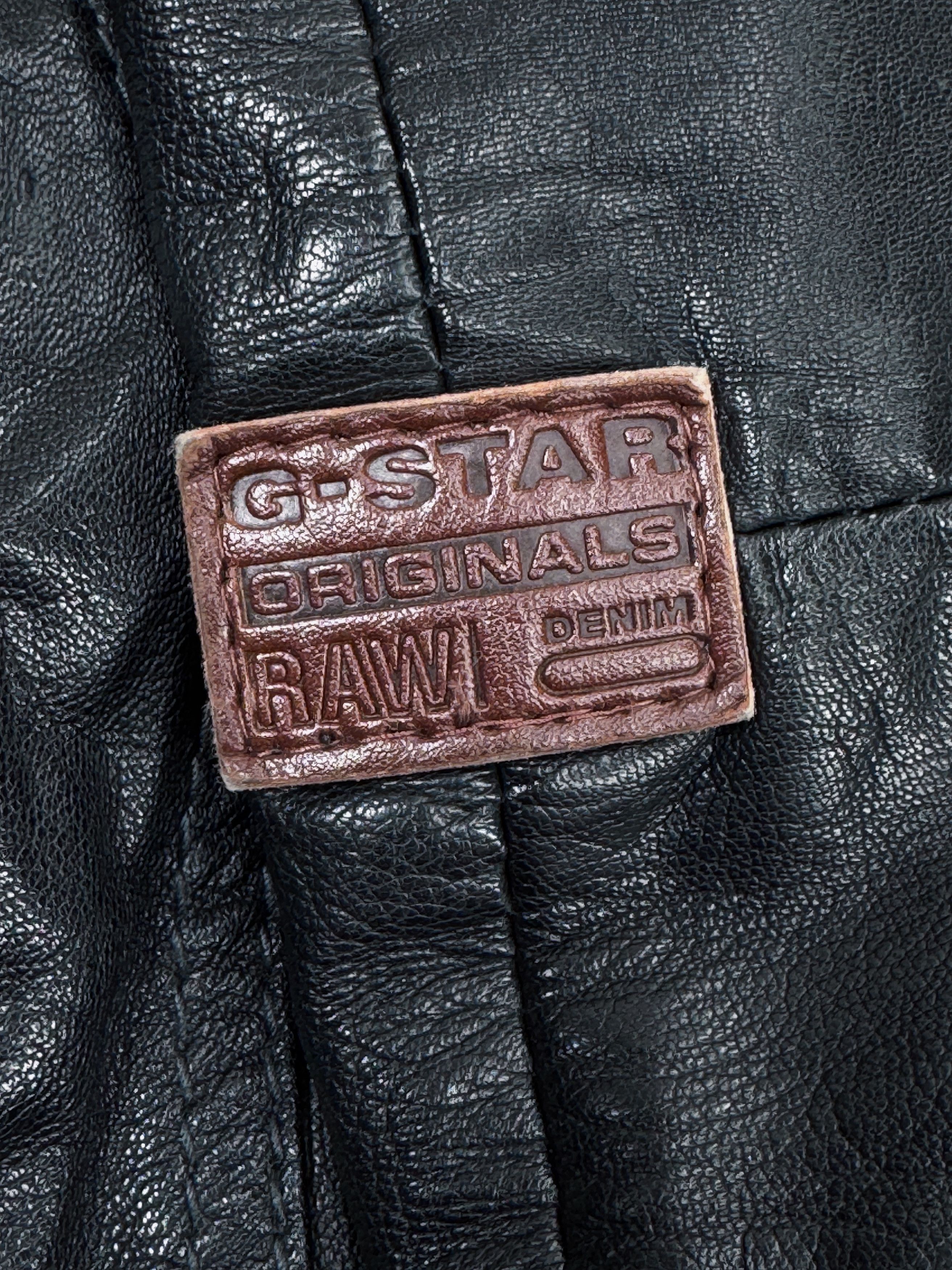 G-Star G-Star Raw Goat Leather Jacket Rco Brando Men Size US M / EU 48-50 / 2 - 11 Thumbnail