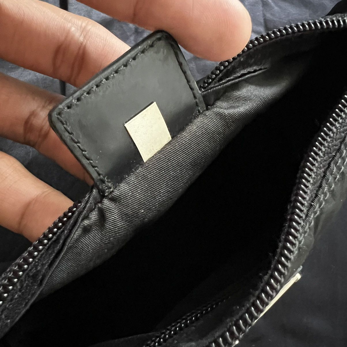 Prada Prada Black Tessuto Nylon Clutch Size ONE SIZE - 11 Thumbnail