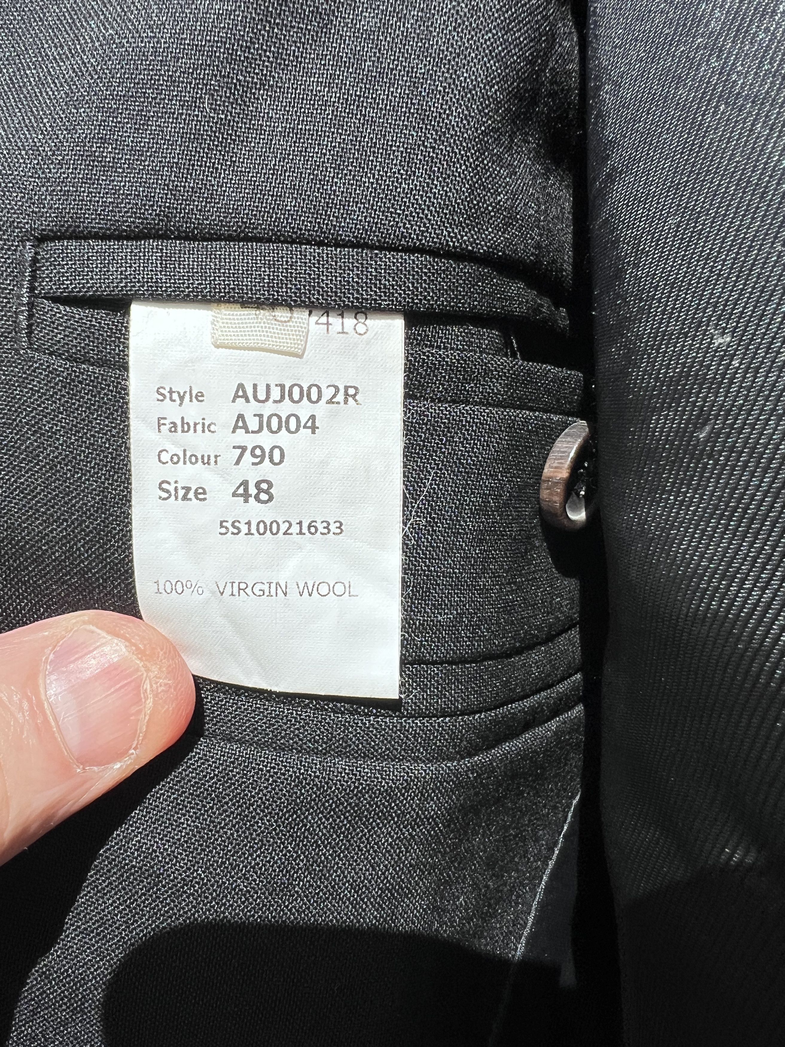 John Galliano John Galliano Rhinestone-logo Men's Blazer Size 48R - 7 Thumbnail