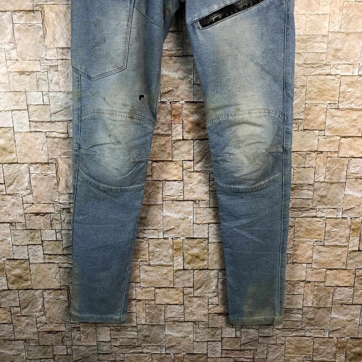 Japanese Brand Iz Frontier Blue Cargo Multipocket Pants #A968 Size US 32 / EU 48 - 7 Thumbnail