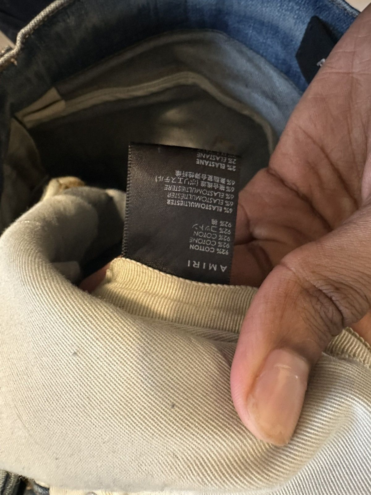 Amiri Amiri indigo Stack jeans Size US 30 / EU 46 - 7 Thumbnail