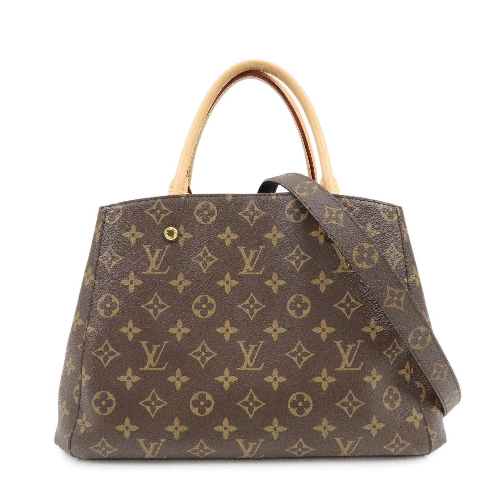 Louis Vuitton Louis Vuitton Monogram Montaigne MM Satchel Size ONE SIZE - 1 Thumbnail