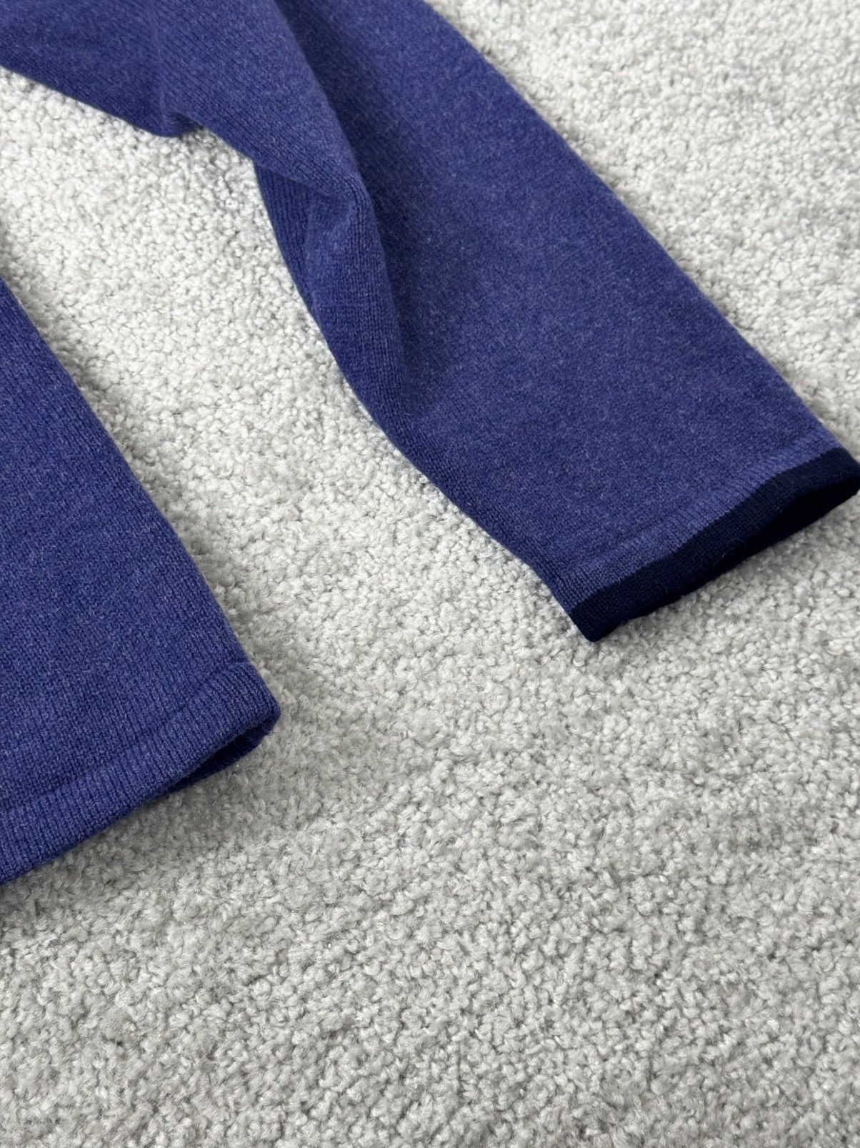 Burberry Burberry Lambswool Pullover Sweater Blue Men’s Size L Size US L / EU 52-54 / 3 - 7 Thumbnail
