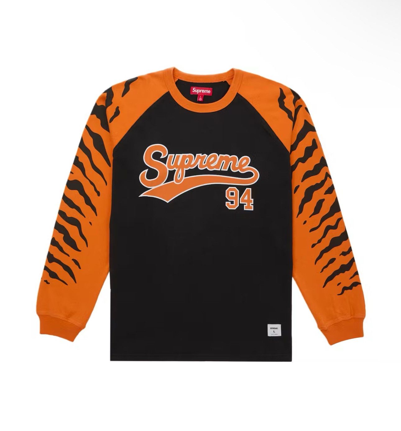 Supreme Supreme Tiger Raglan Long Sleeve Size US L / EU 52-54 / 3 - 1 Thumbnail