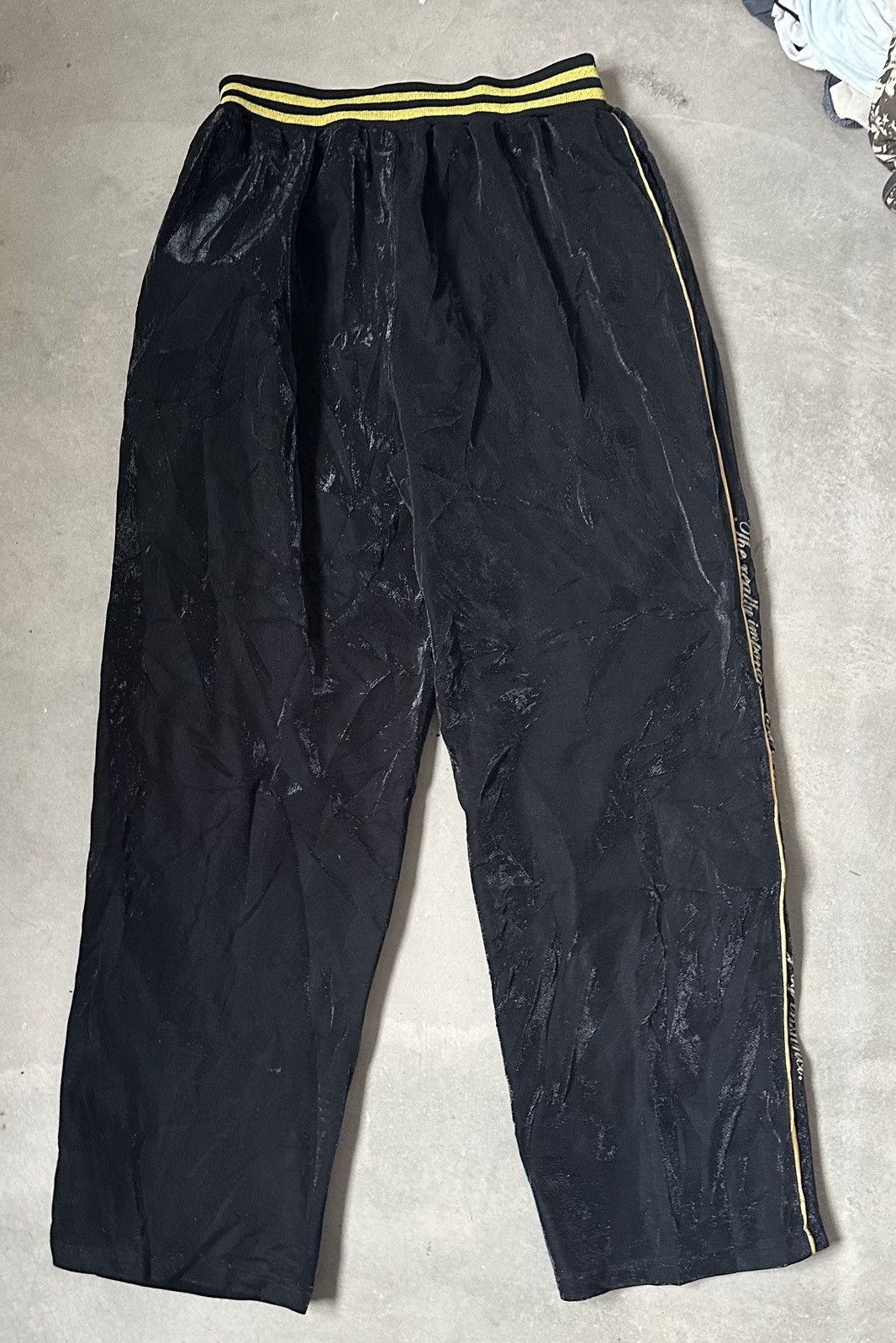 Japanese Brand DIA STAR BEAUTY BEAST SKULL POEMS REFLECTIVE PANT Size US 30 / EU 46 - 7 Thumbnail