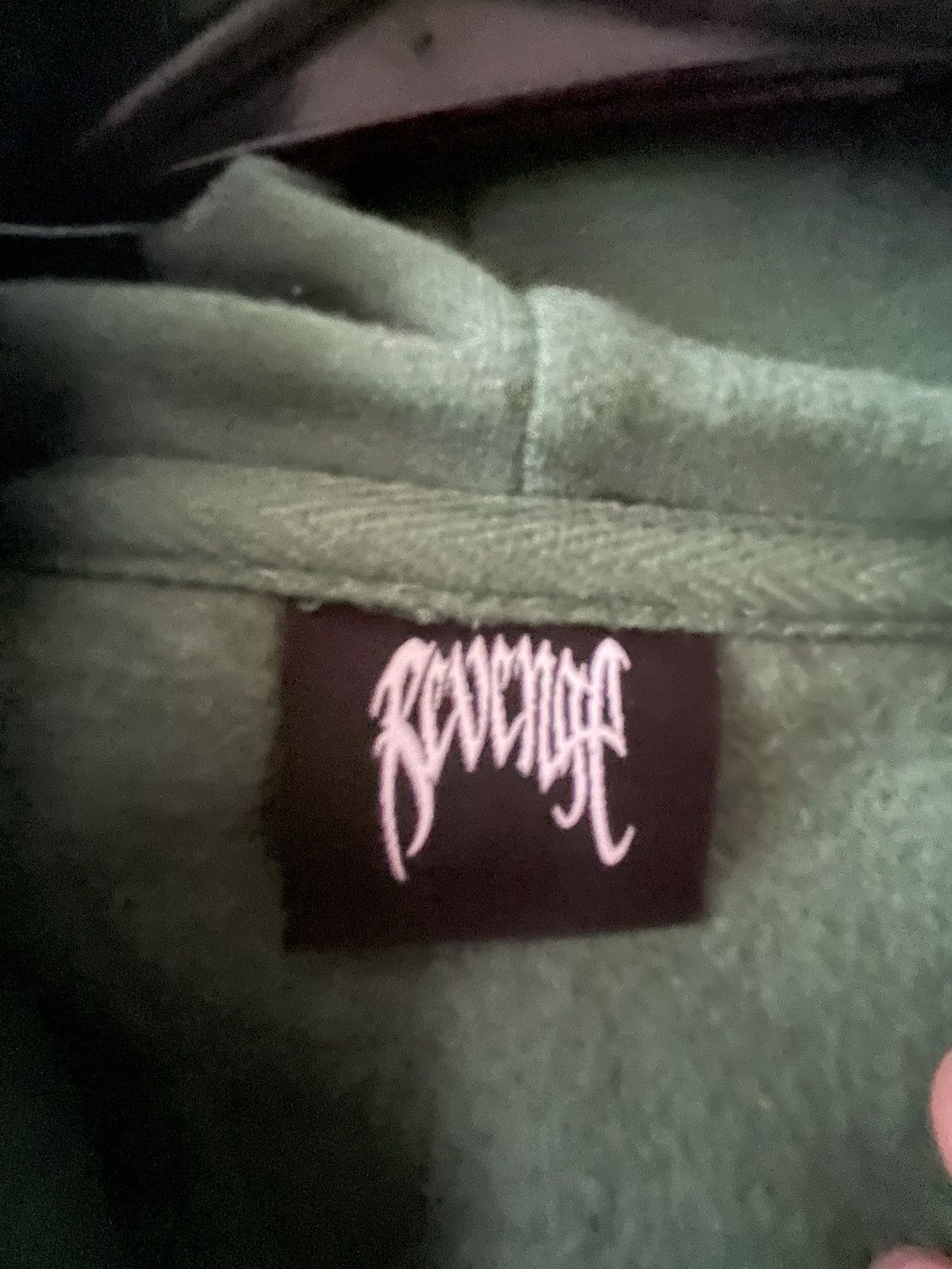 Revenge Green Revenge Hoodie Size US L / EU 52-54 / 3 - 2 Thumbnail
