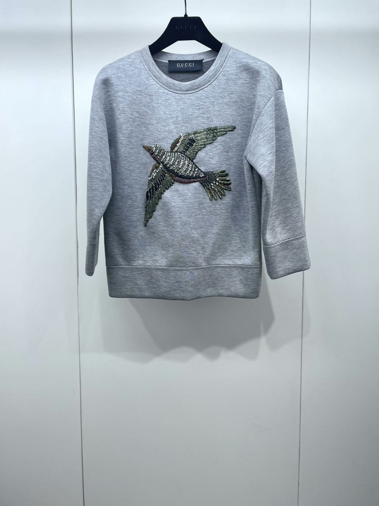 Gucci Gucci Gray Crewneck Sweatshirt Size XS / US 0-2 / IT 36-38 - 1 Thumbnail