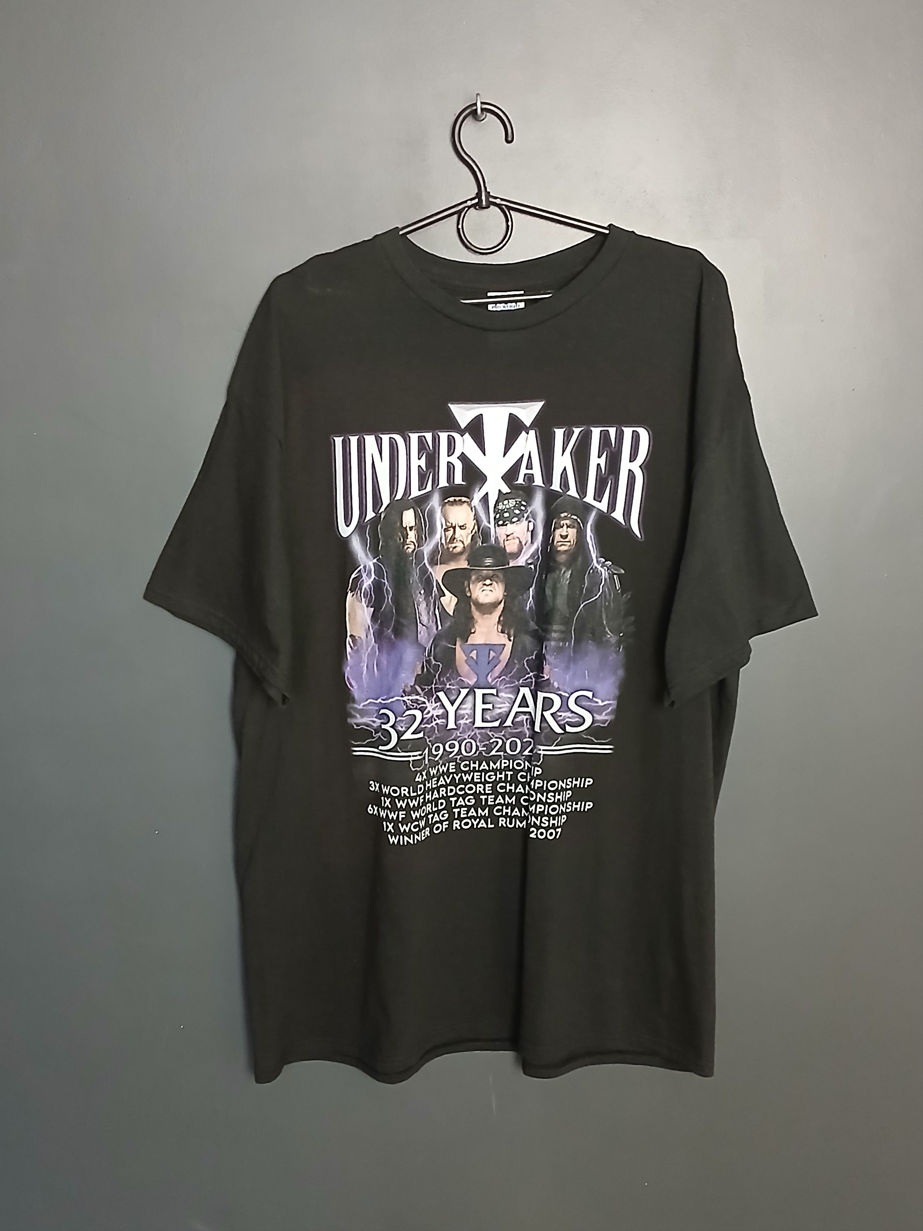WWE × WWF WWE Undertaker Wrestling T-Shirt Size US XL / EU 56 / 4 - 1 Thumbnail