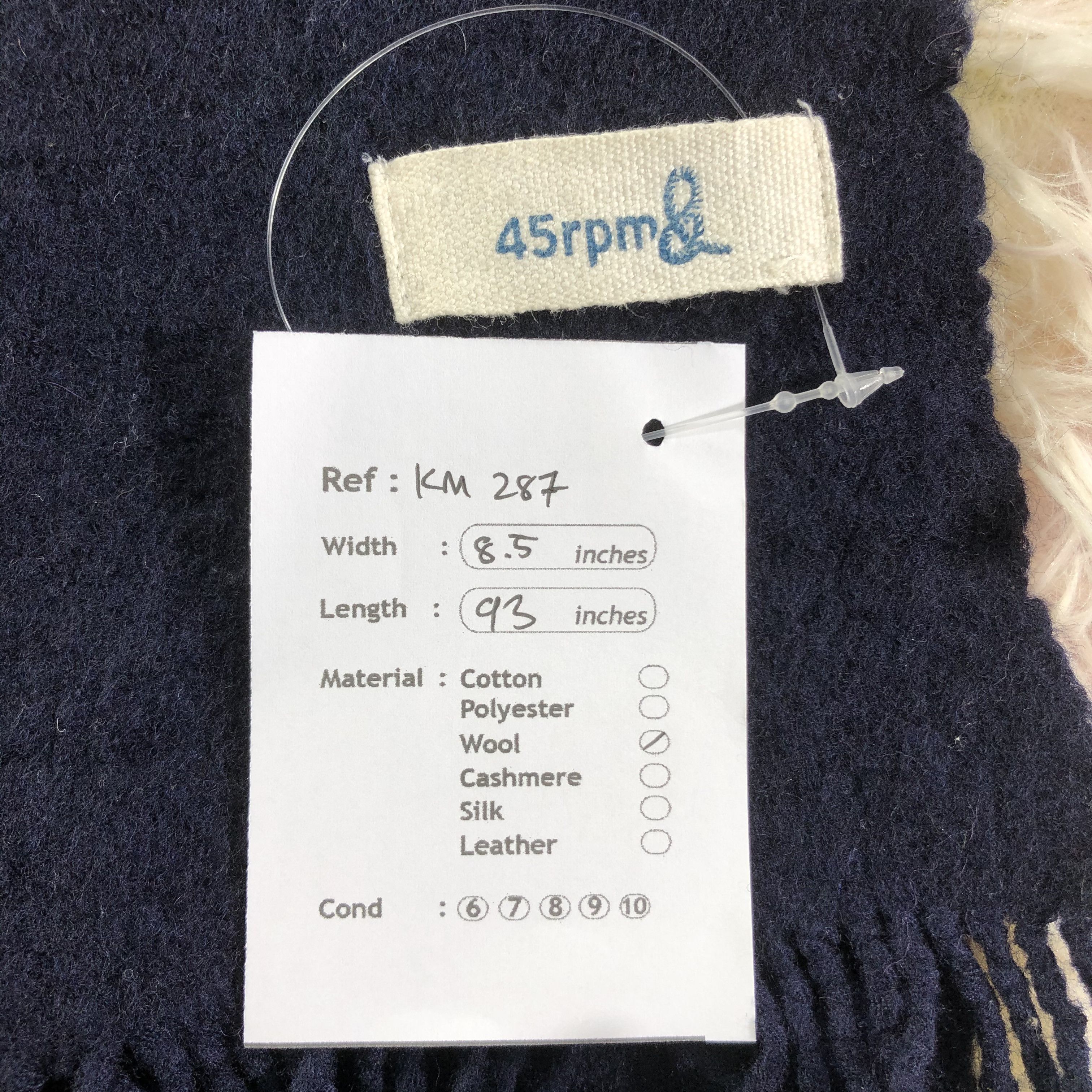 45rpm 45rpm Scarf / Muffler / Neckwear - KM287 Size ONE SIZE - 6 Thumbnail