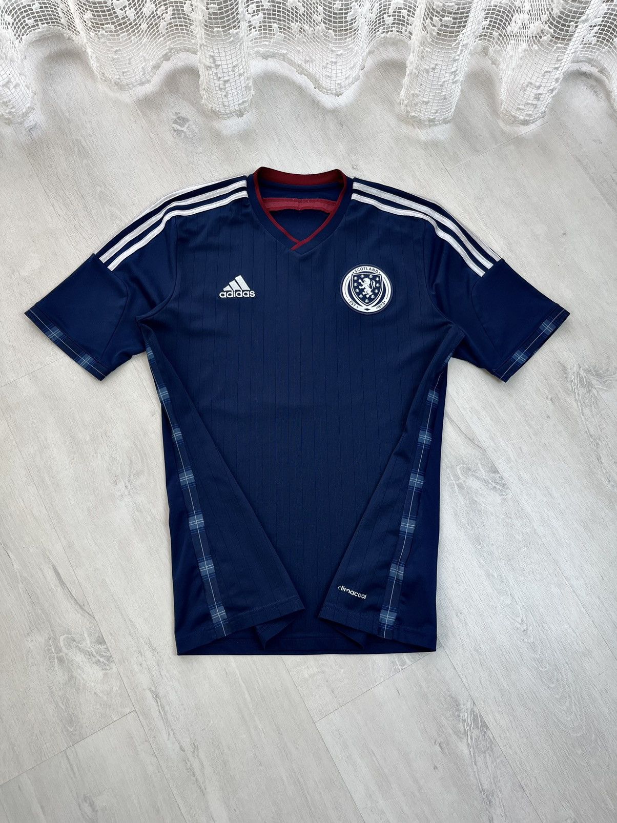 Adidas Adidas Scotland Soccer Jersey 2014/2015 Football Jersey Size US M / EU 48-50 / 2 - 9 Thumbnail