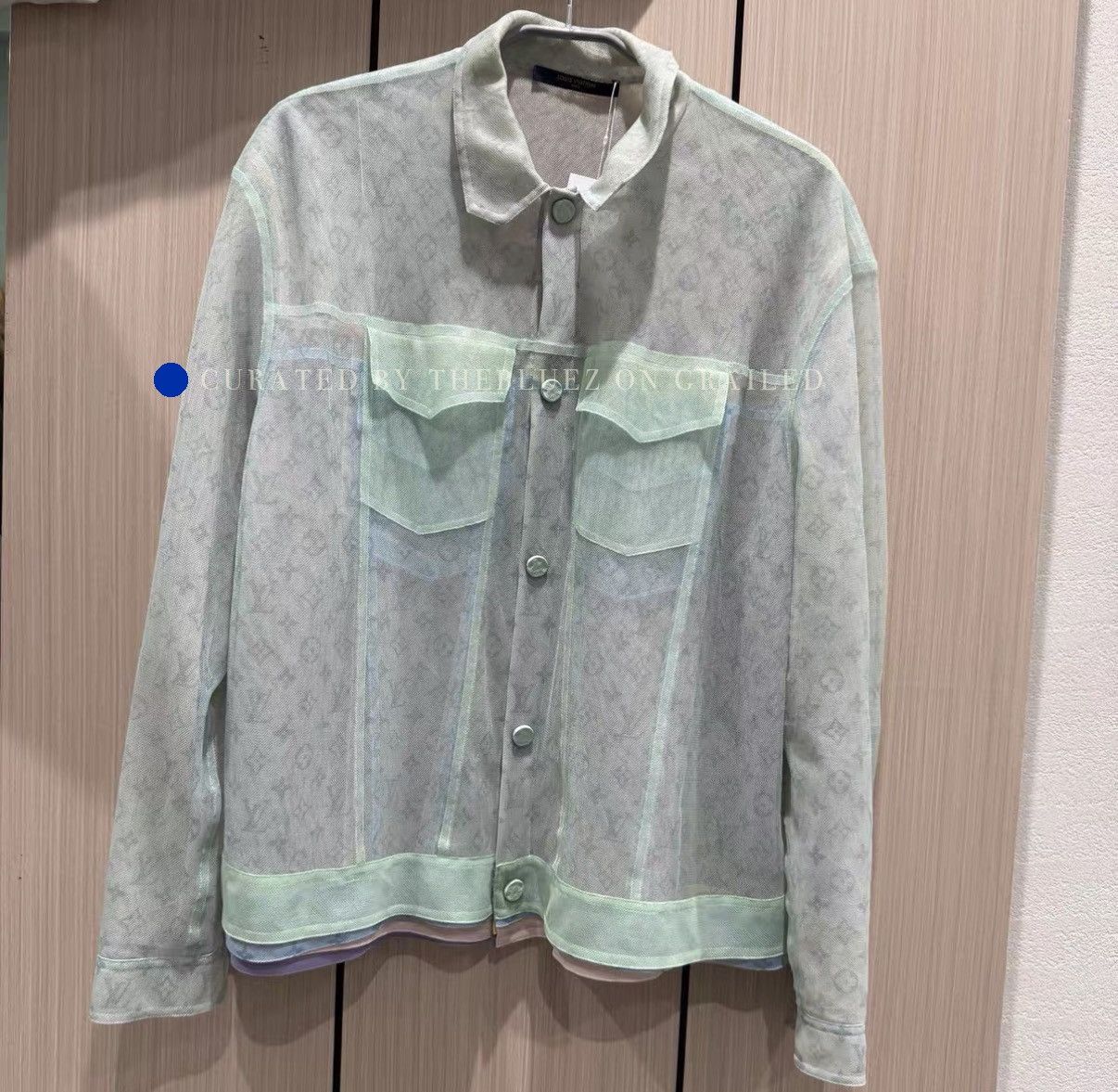 Louis Vuitton Organza Macaron Full Print Jacket Size US M / EU 48-50 / 2 - 1 Thumbnail