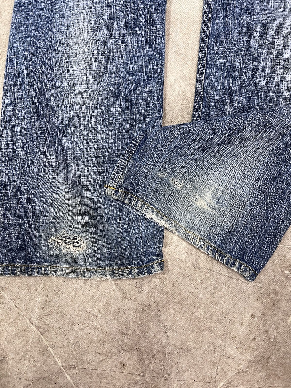 Junya Watanabe Junya watanabe style distressed jeans g star raw y2k Size US 30 / EU 46 - 10 Thumbnail