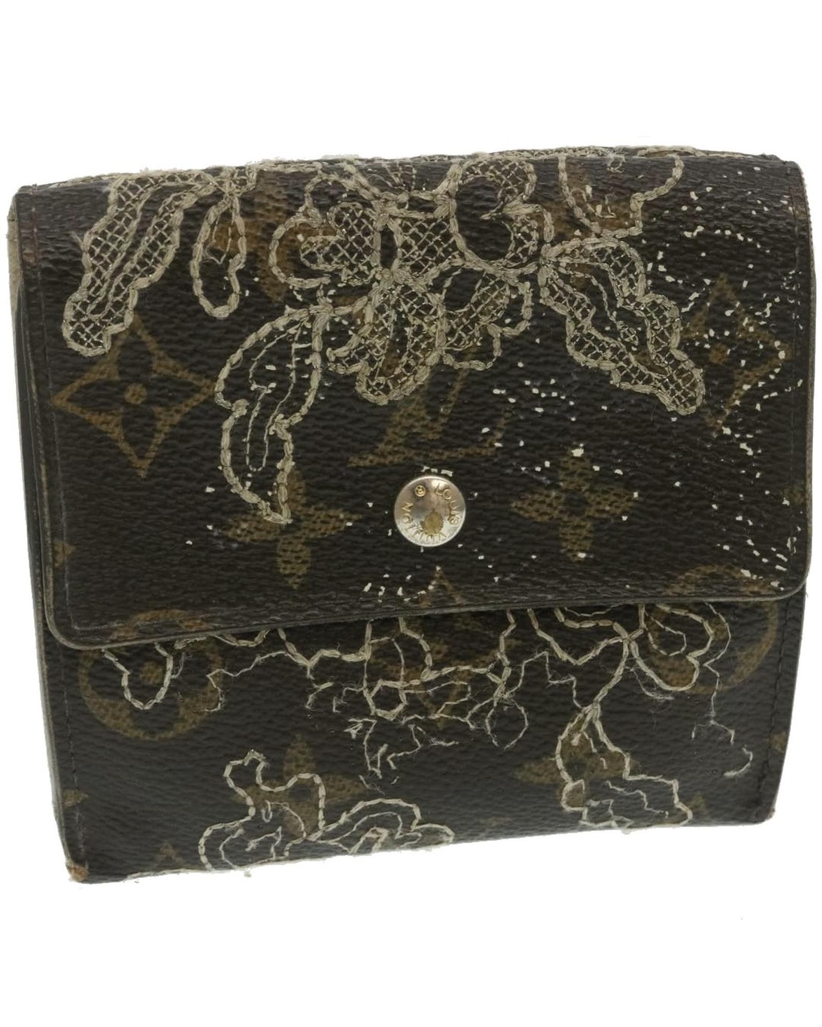image of Monogram Dentelle Porte Monnaiebilletscartes Wallet - Louis Vuitton, Women's