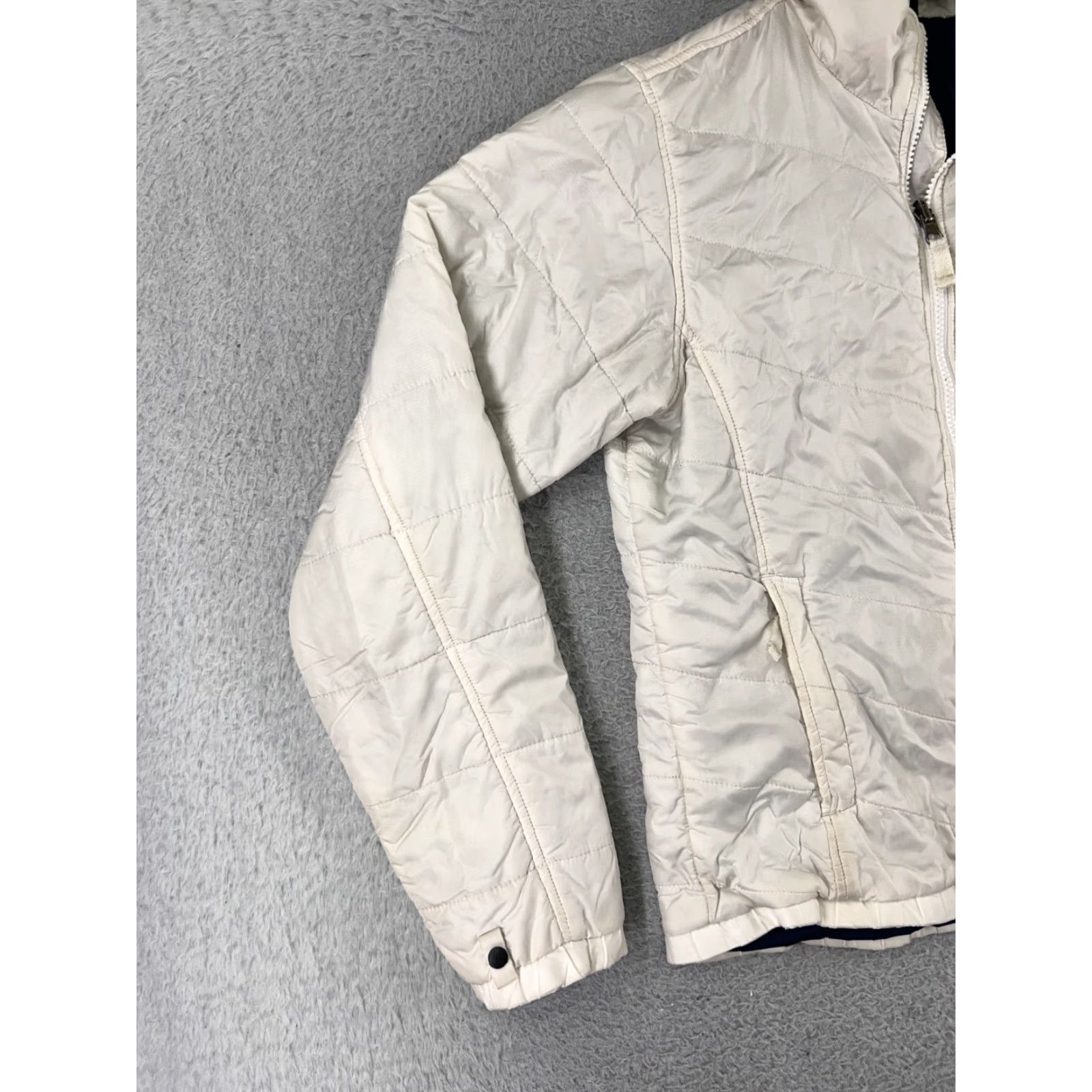 The North Face The North Face Jacket Womens Small White Nylon Shell Insulated Mock Neck Warm Size S / US 4 / IT 40 - 7 Thumbnail