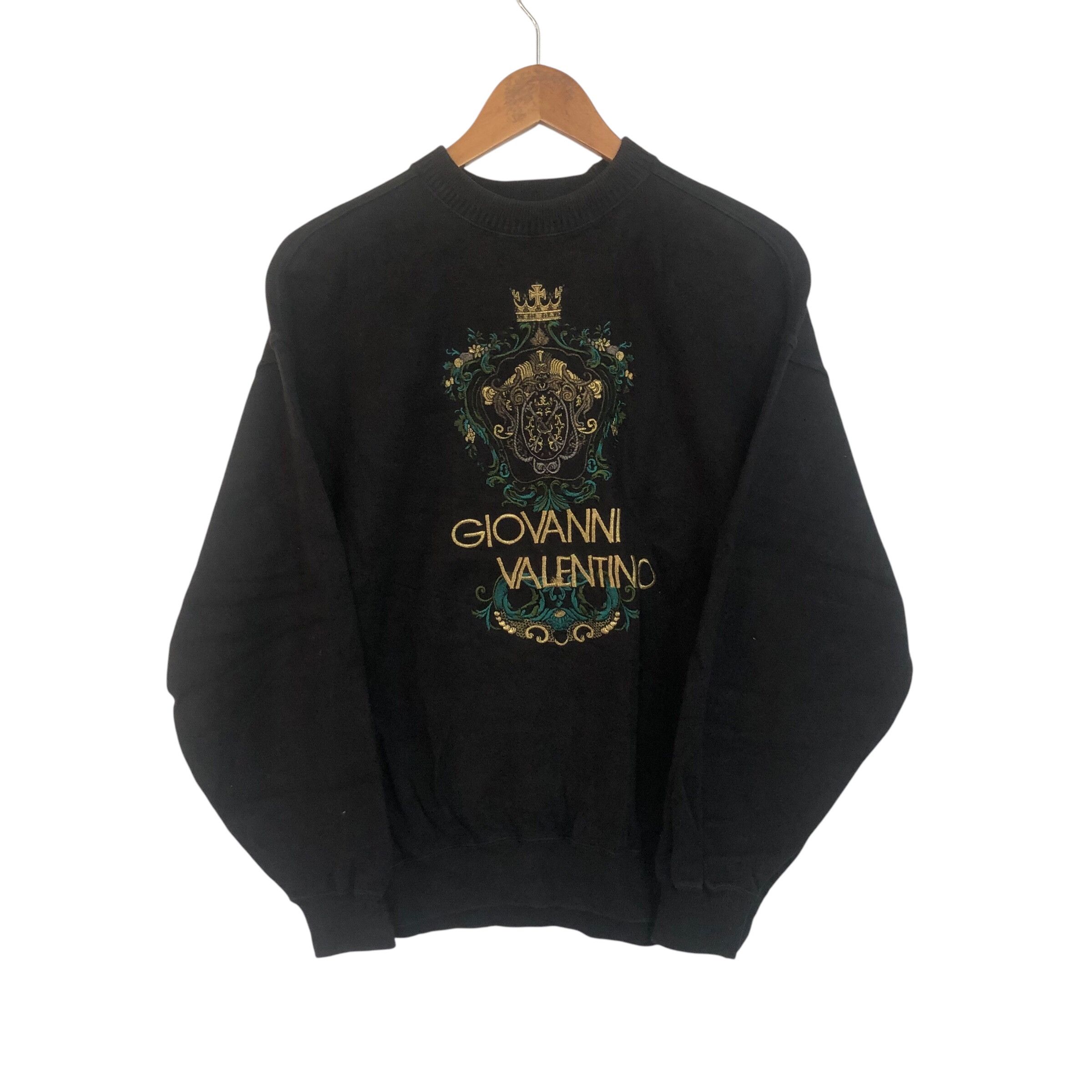 Giovanni Valentino Vintage Fancy Exclusive Giovanni Valentino Sweatshirt Size US M / EU 48-50 / 2 - 1 Thumbnail