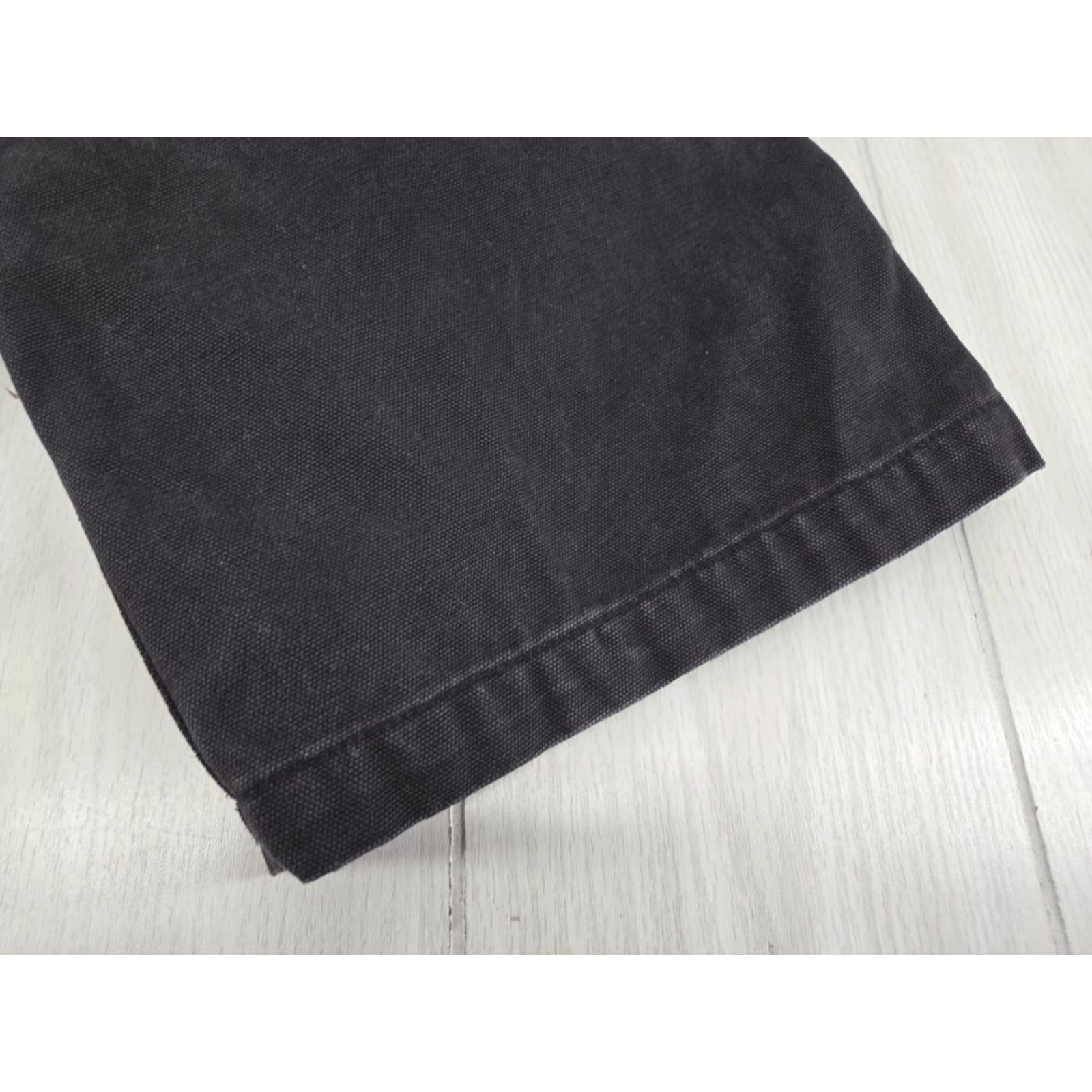 Vintage Lakin McKey Pants Mens 38x29 Double Knee Canvas Black Carpenter Jeans Regular 100% Cotton Including Pockets Mens Size US 38 / EU 54 - 5 Thumbnail